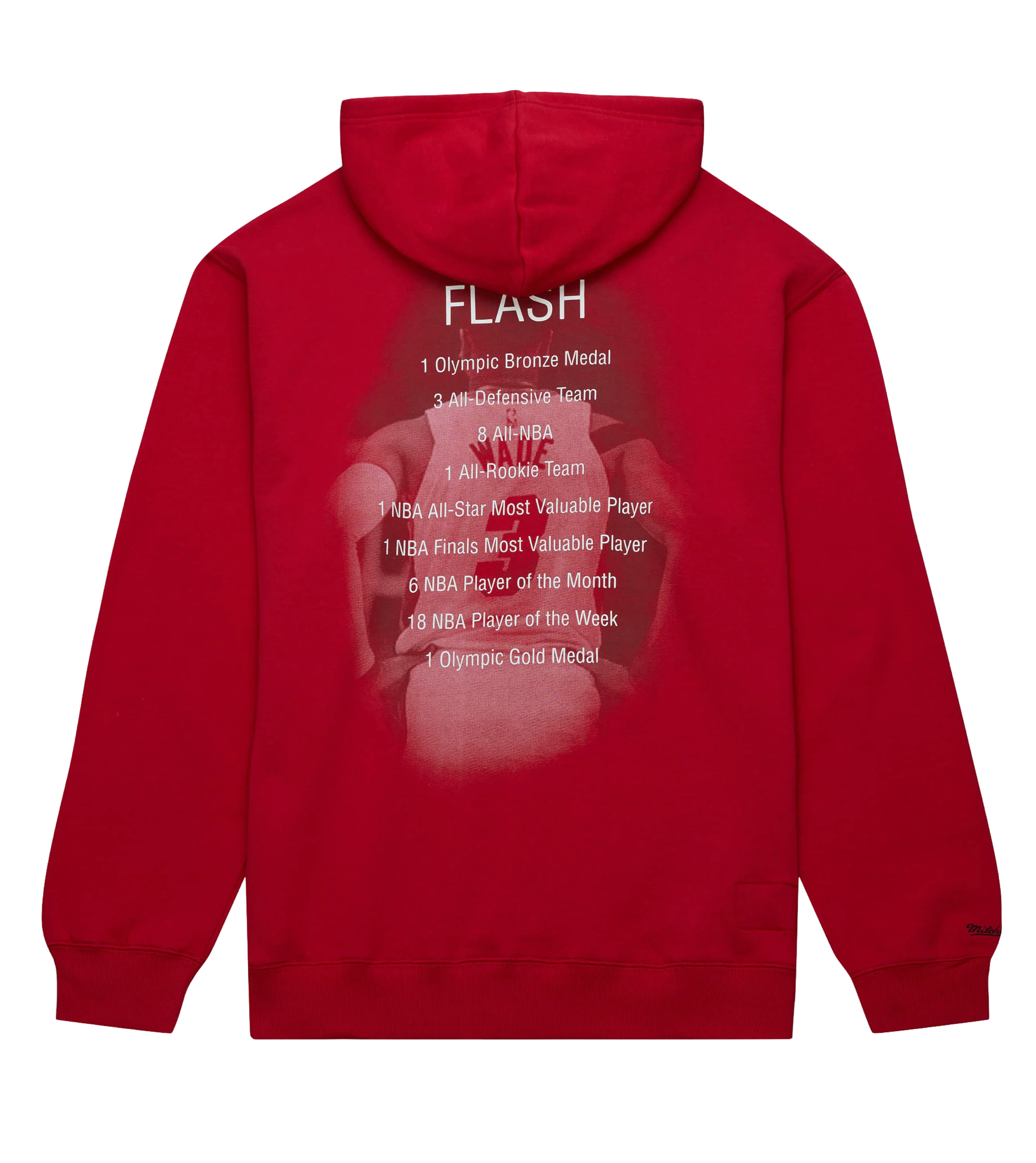 Dwyane Wade Mitchell & Ness Vintage Fleece Hoodie - Image 6