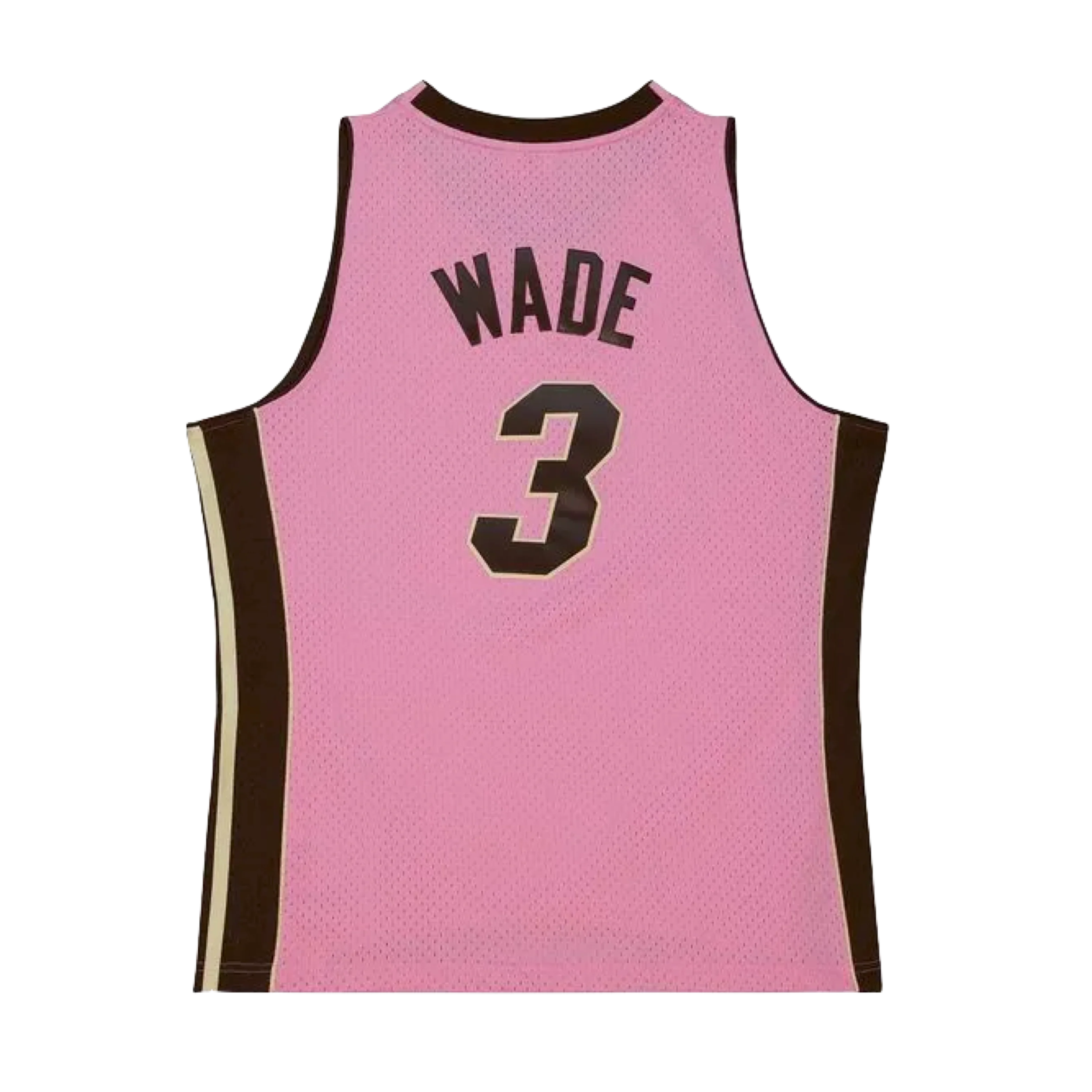 Dwyane Wade Mitchell & Ness Miami HEAT 2005-06 Pink Bacon Jersey - Image 2
