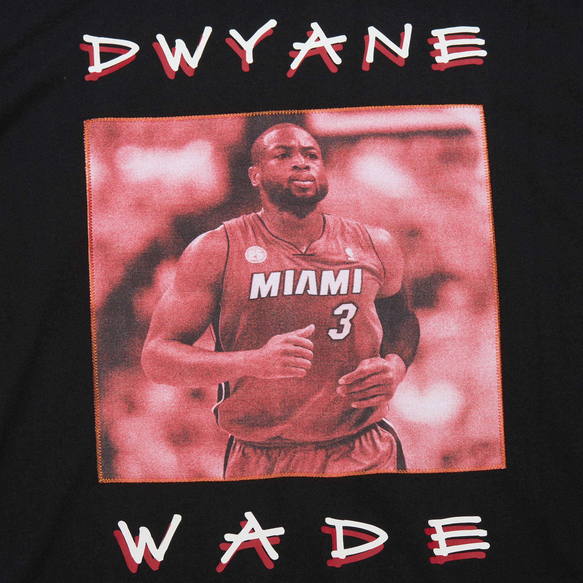 Dwyane Wade Mitchell & Ness Premium Vintage Tee - Image 3
