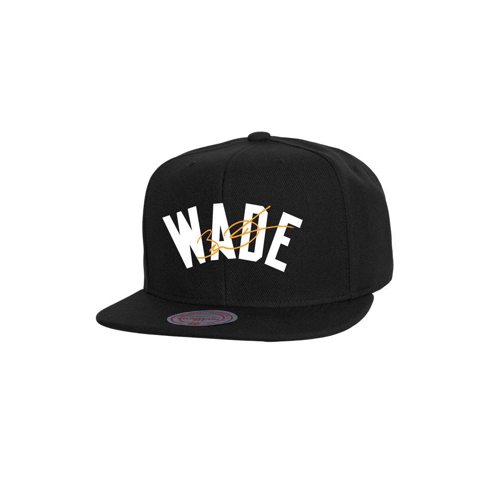 Mitchell & Ness Miami HEAT Wade Signature Snapback