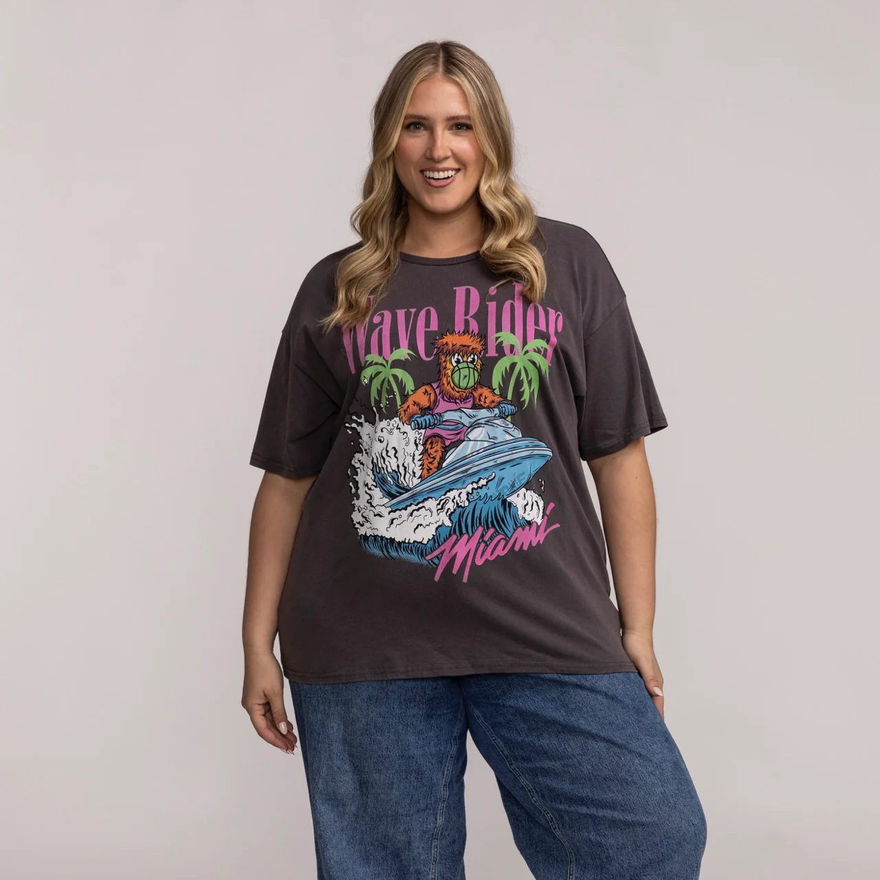 Court Culture Wave Rider Oversized Unisex Tee - Image 4