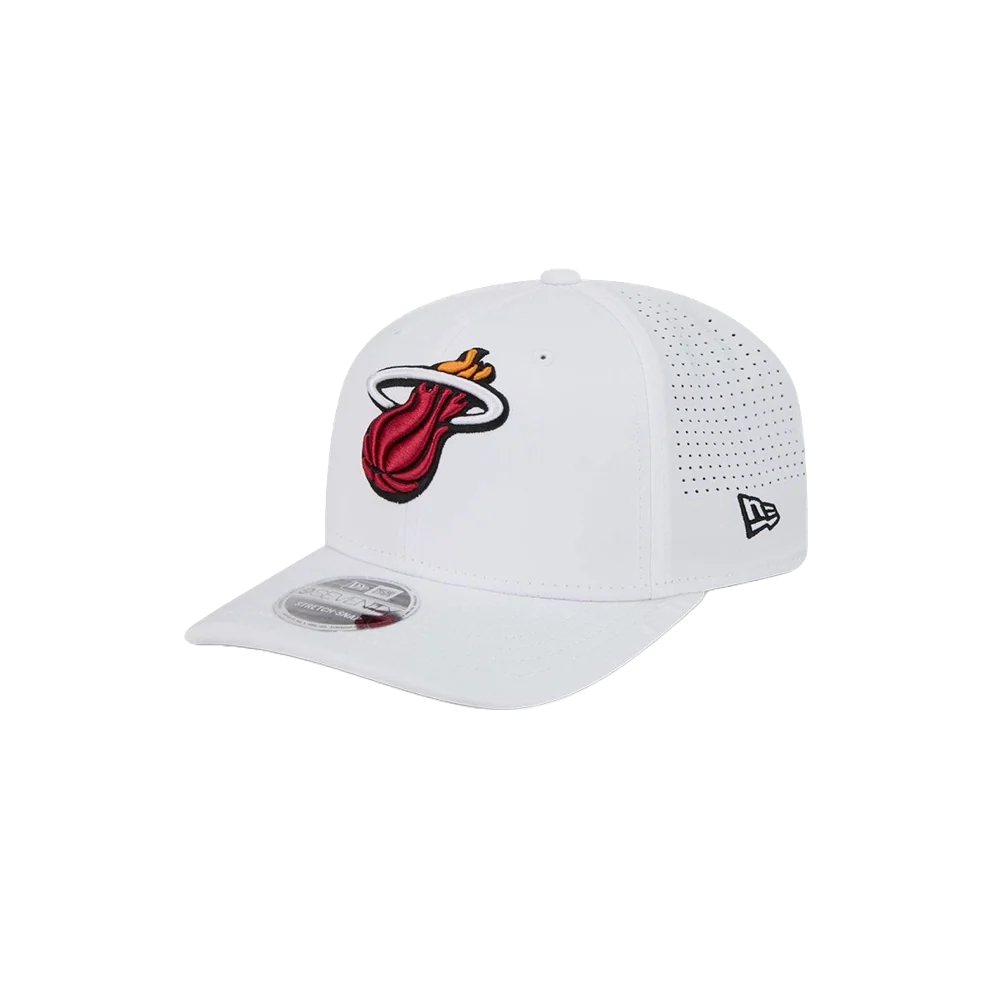 New Era Miami HEAT White Performance Stretch Snapback - Image 3