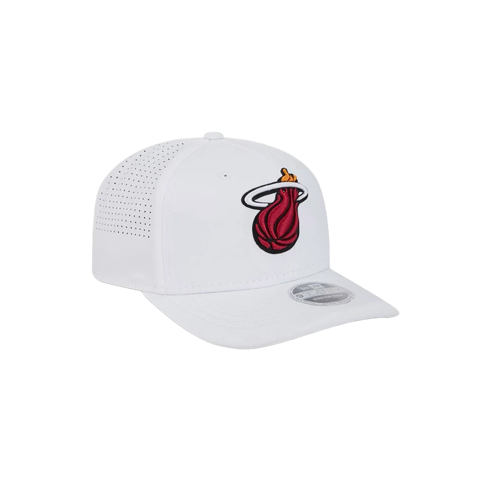 New Era Miami HEAT White Performance Stretch Snapback - Image 5