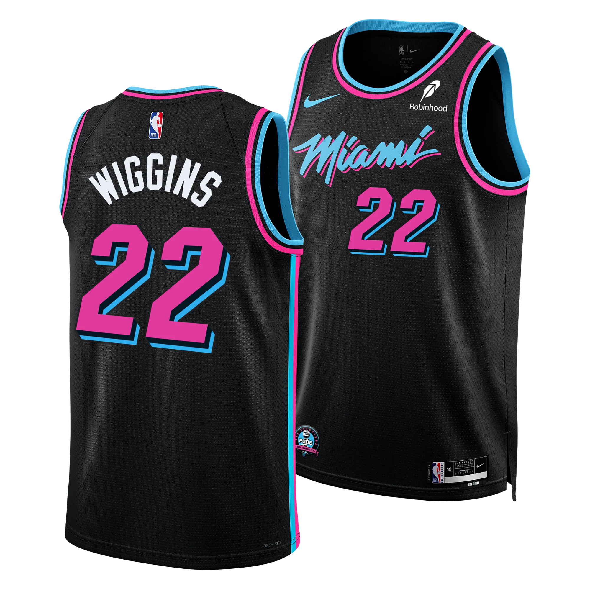 Andrew Wiggins Nike Original Vice Nights Swingman Jersey - Image 3