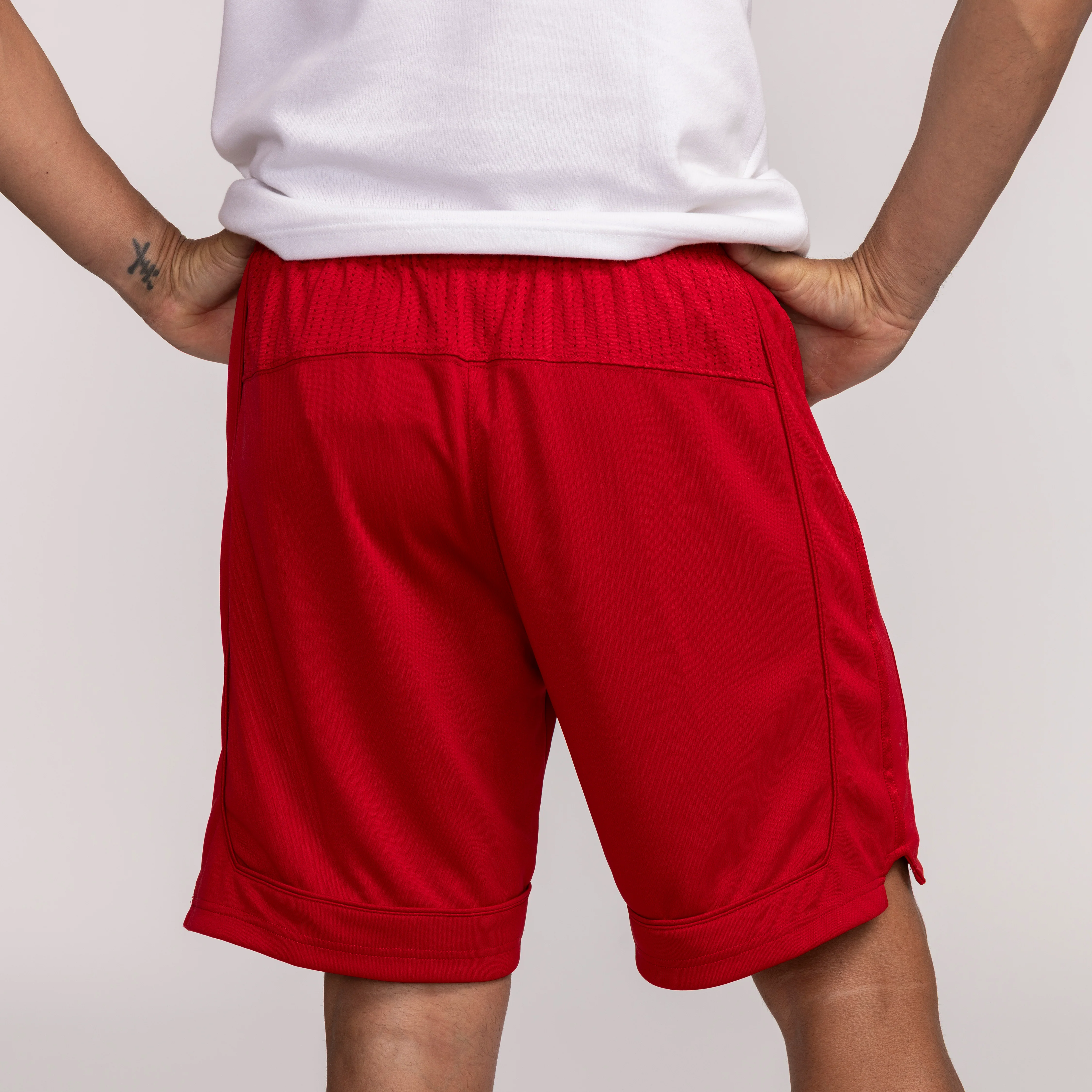 Mitchell and Ness Miami HEAT 2012-13 Christmas Day Authentic Shorts - Image 4