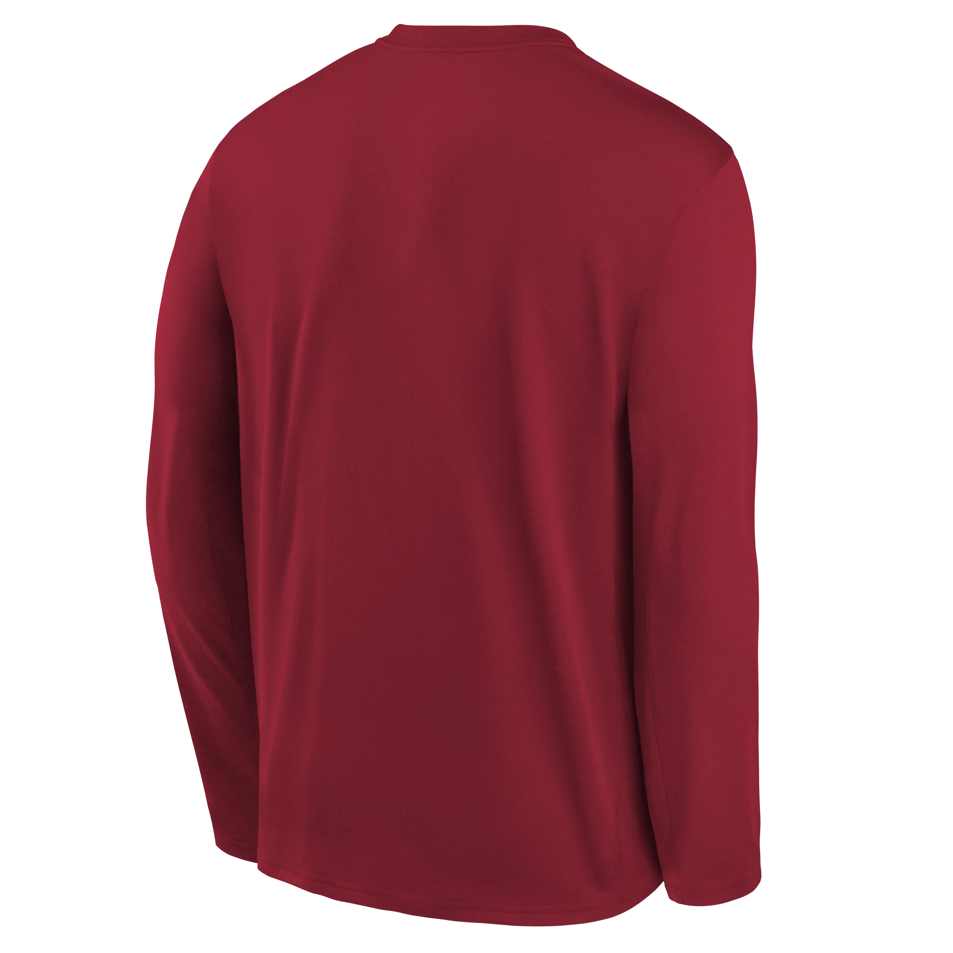 Nike Miami HEAT 2023-24 On-Court Red Practice Long Sleeve Youth Tee - Image 2