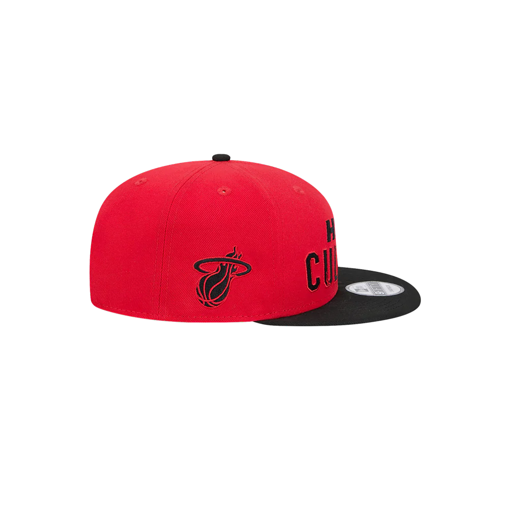 New Era HEAT Culture: Blood Red Wordmark Youth Snapback - Image 4
