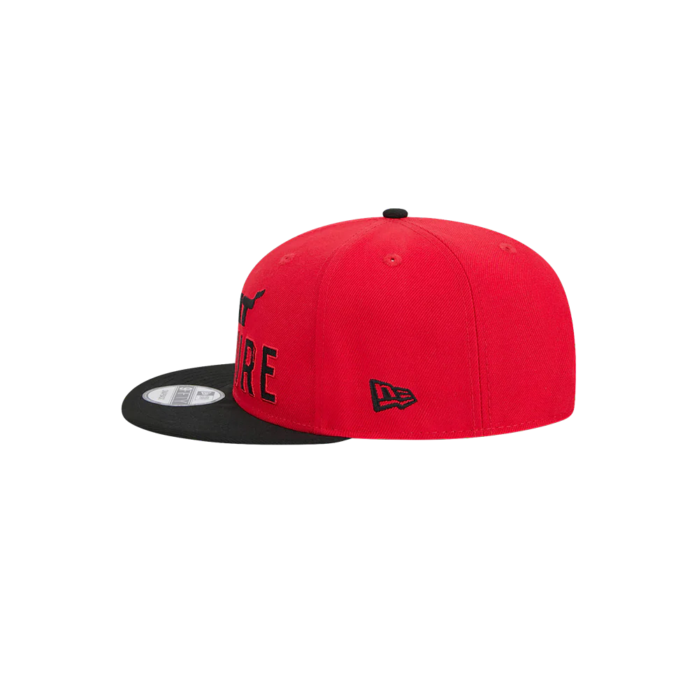 New Era HEAT Culture: Blood Red Wordmark Youth Snapback - Image 6