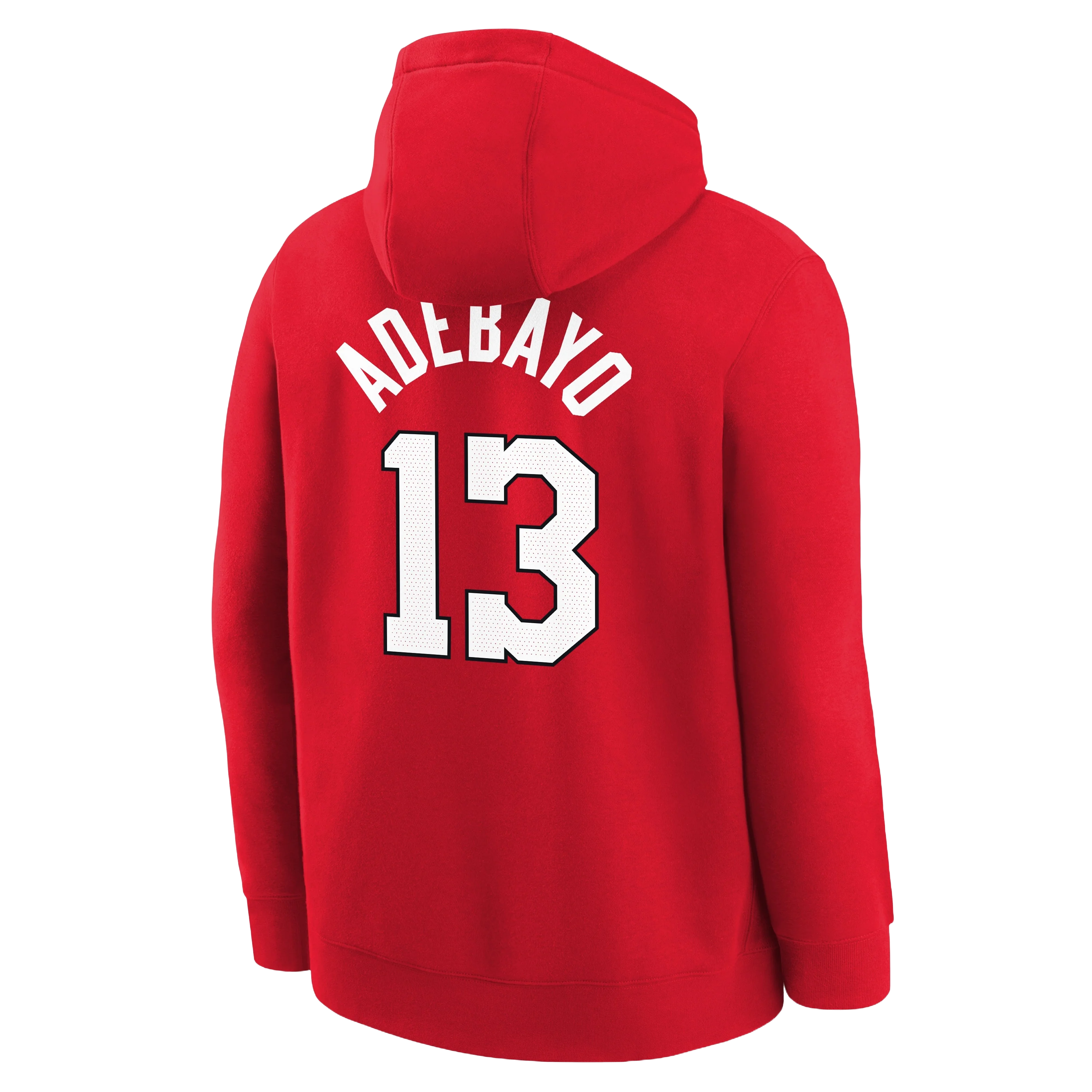 Bam Adebayo Nike HEAT Culture: Blood Red Name & Number Youth Hoodie - Image 2