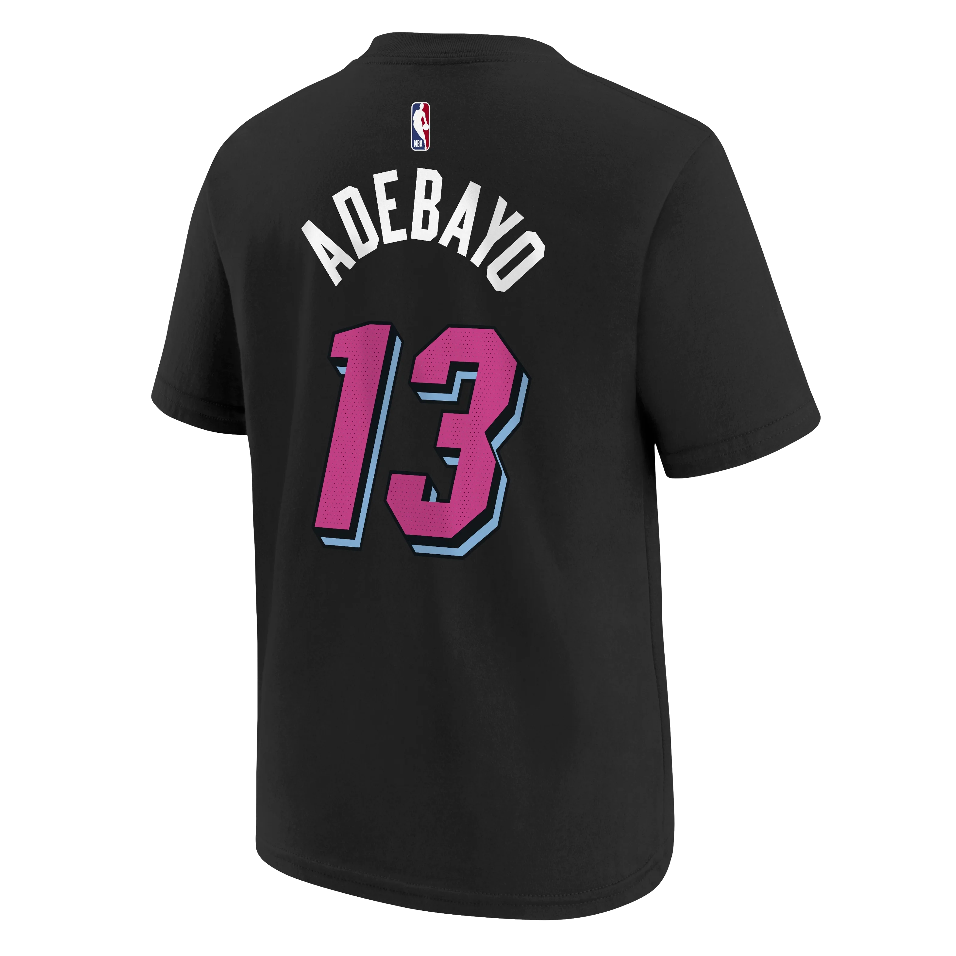 Bam Adebayo Nike Original Vice Nights Youth Name & Number Tee - Image 2
