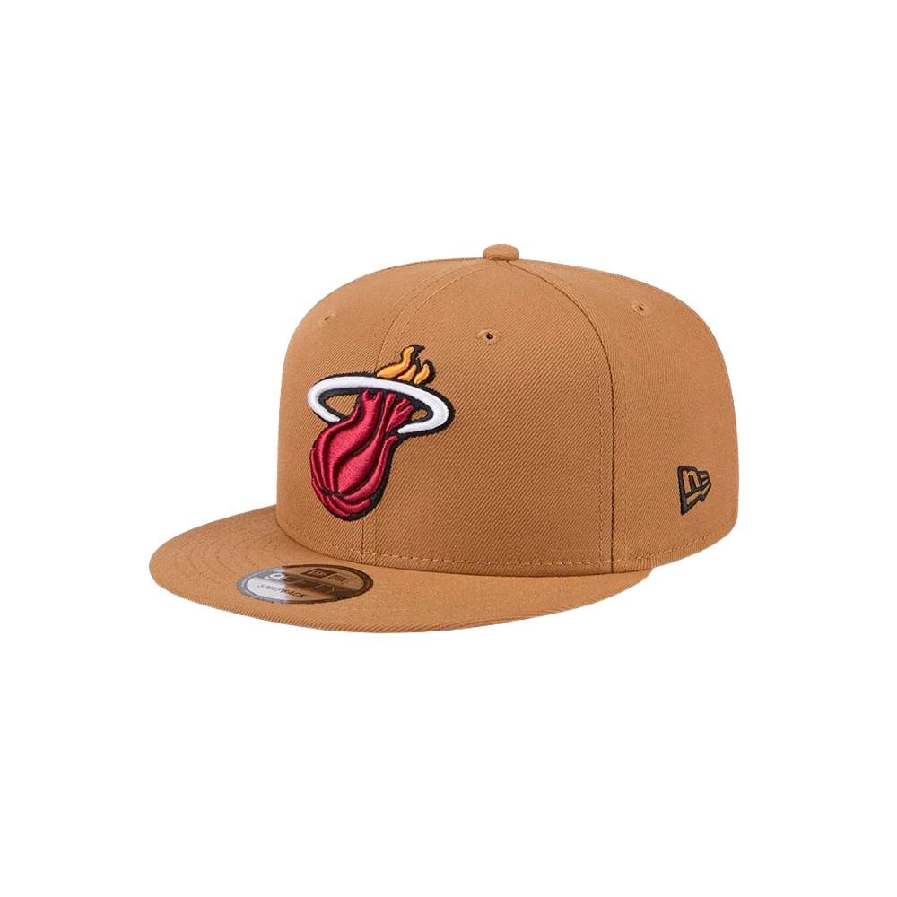 New Era Miami HEAT Khaki Color Pack Youth Hat - Image 5