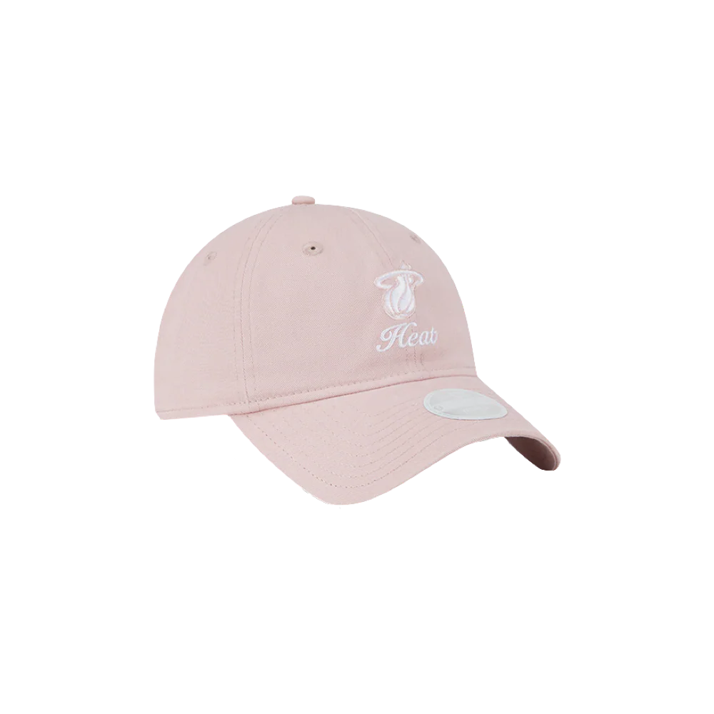New Era Miami HEAT Pink Youth Logo Hat - Image 5