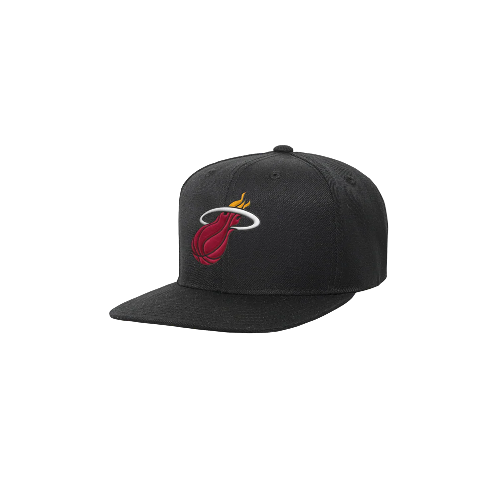 Miami HEAT Logo Youth Flatbrim Snapback - Image 3