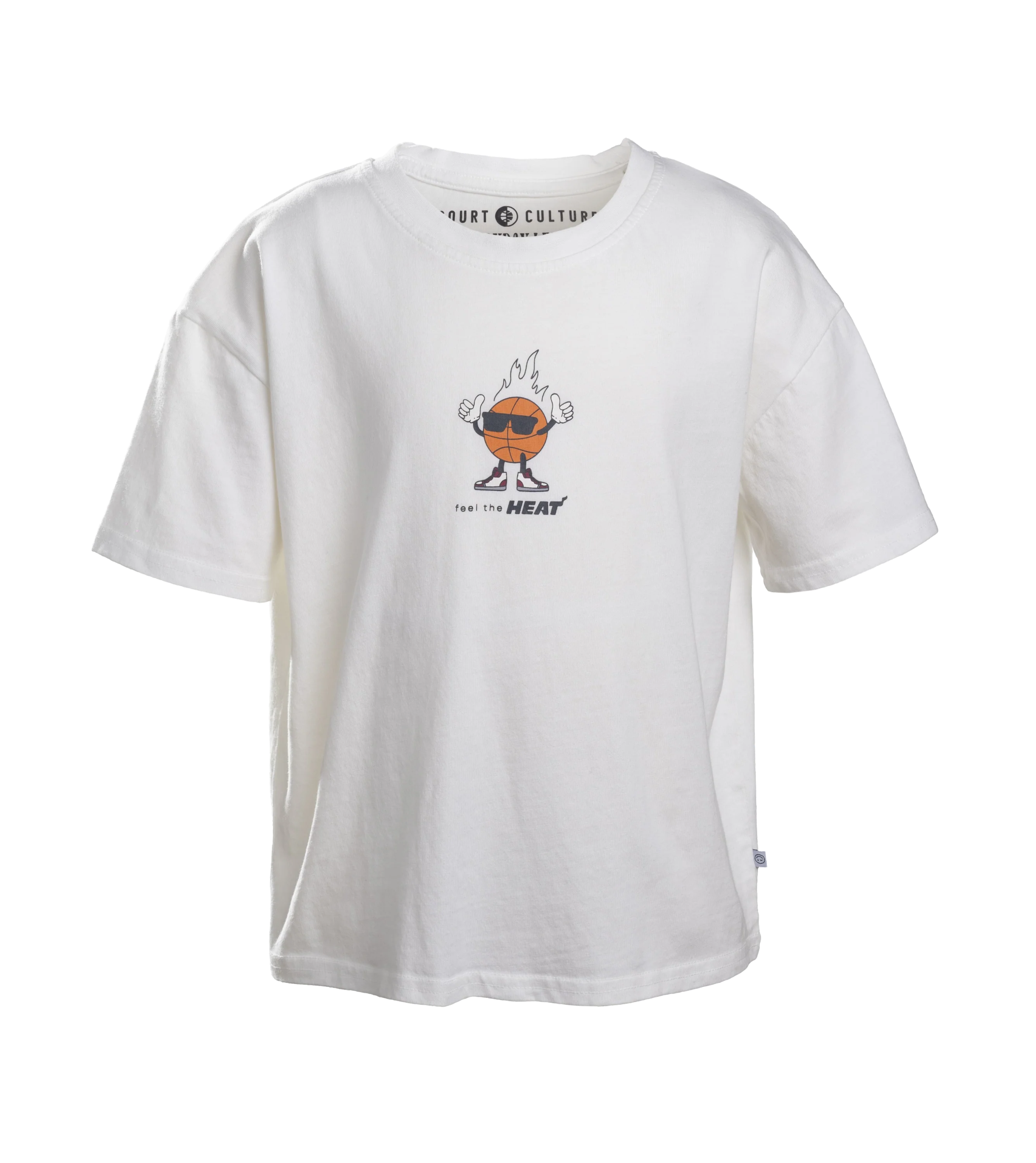 Court Culture x Everyday Leisure "Littest Fan" Youth Boxy Tee