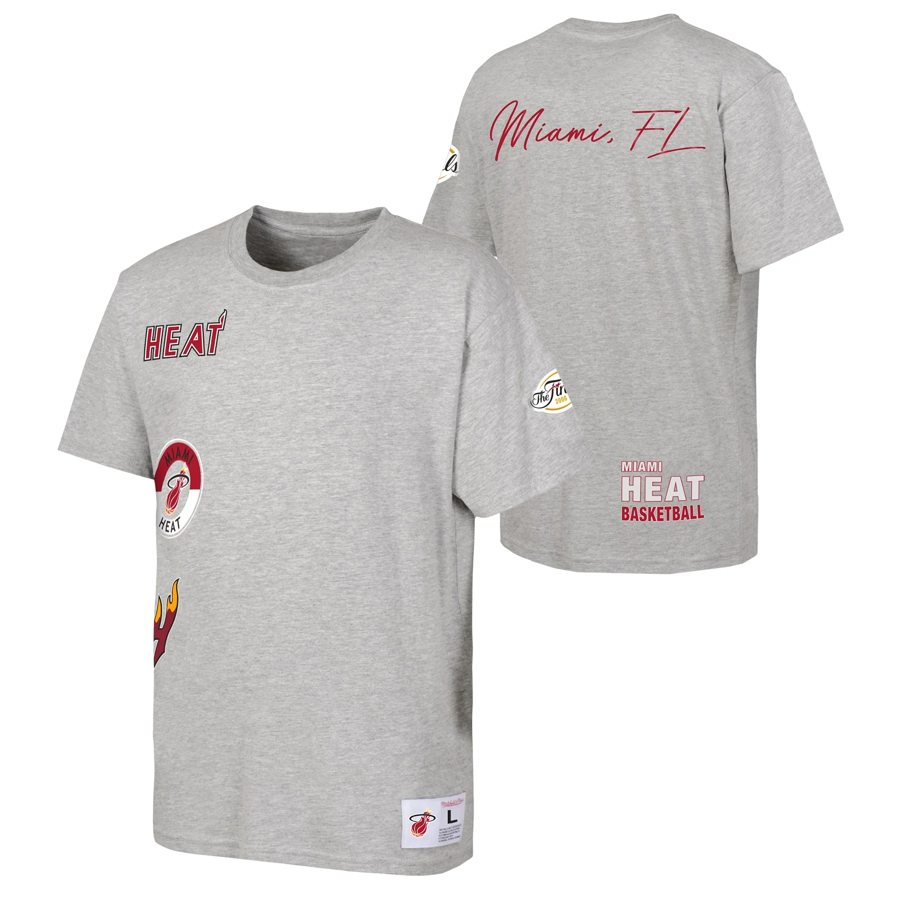 Mitchell & Ness Miami HEAT Champ City Youth Tee - Image 3