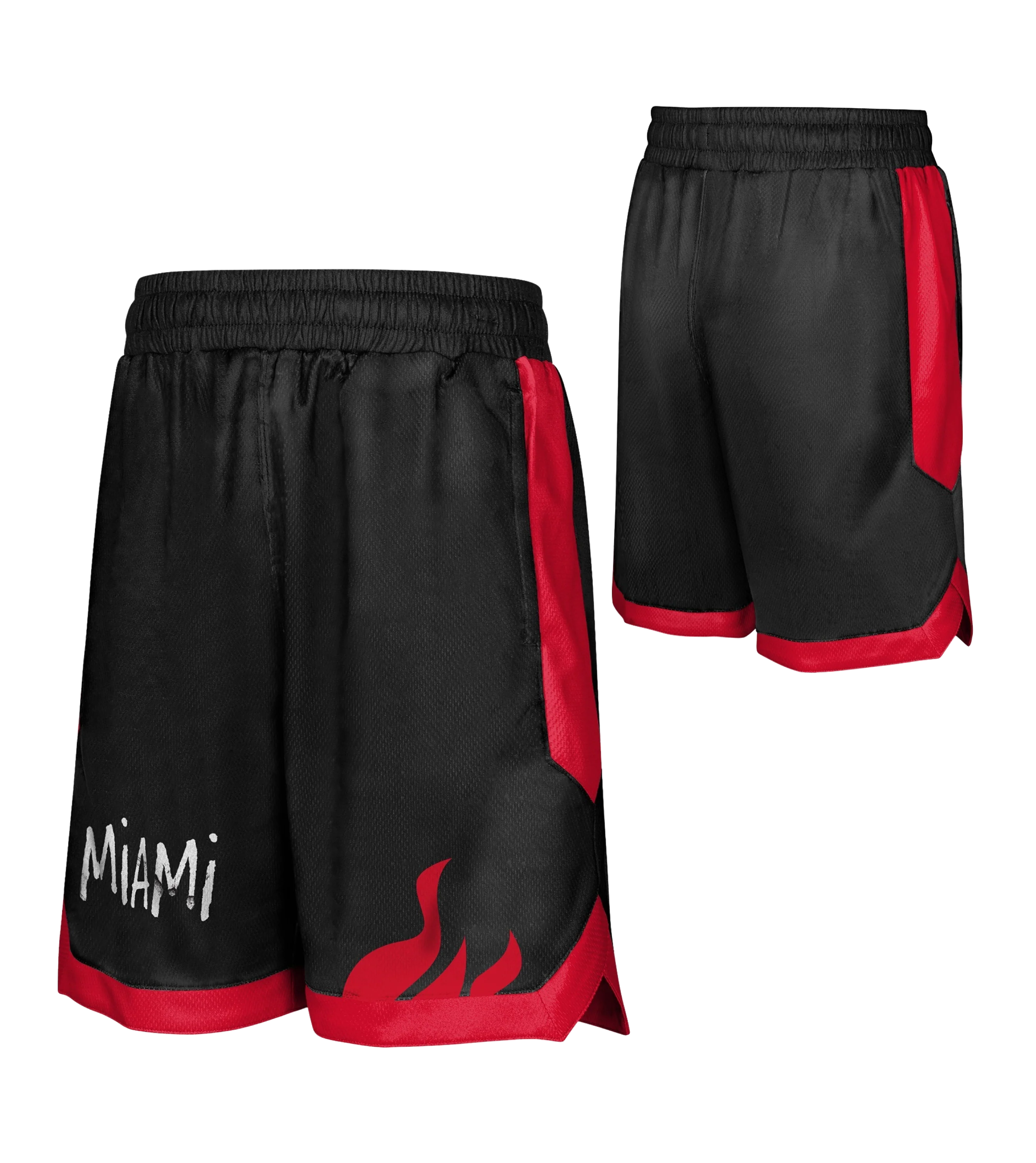 Court Culture Miami Flames Youth Shorts - Image 3