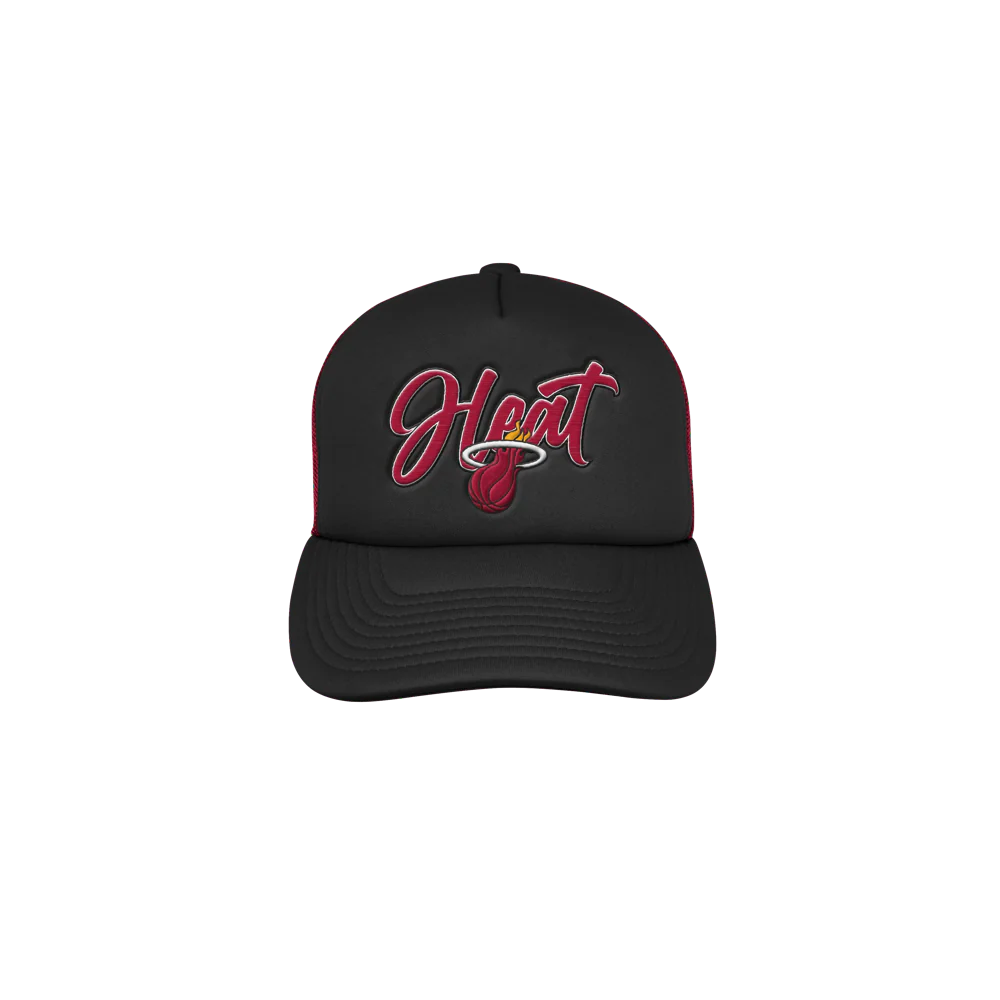 Miami HEAT Foam Front Youth Trucker Snapback