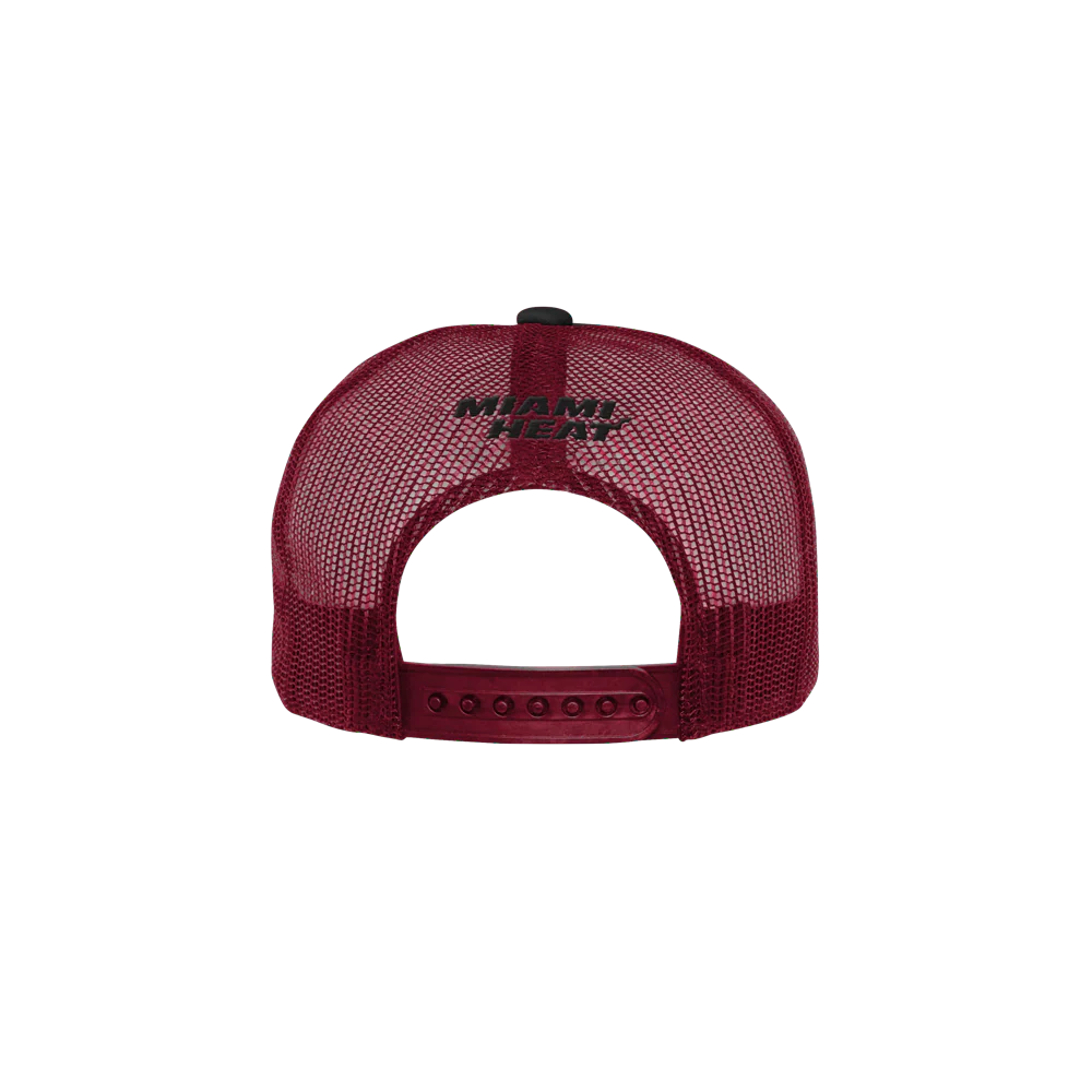 Miami HEAT Foam Front Youth Trucker Snapback - Image 2