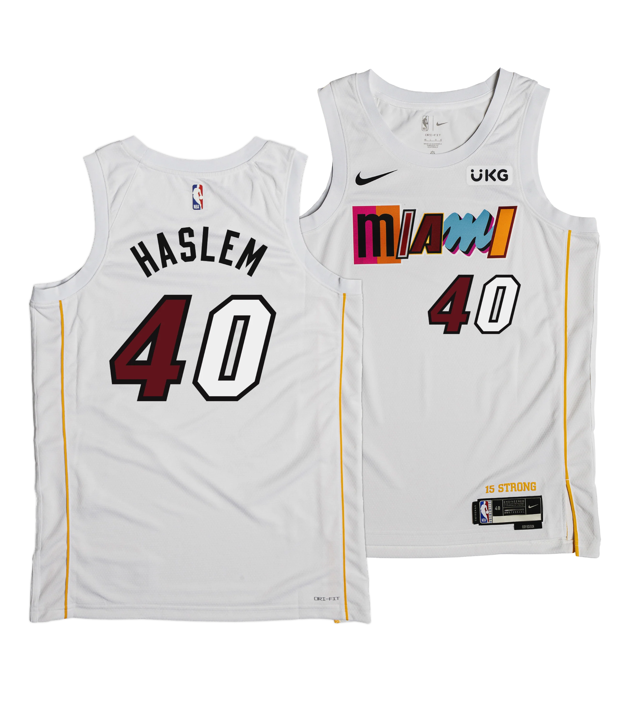 Udonis Haslem Nike Miami Mashup Vol. 2 Swingman Jersey - Player's Choice