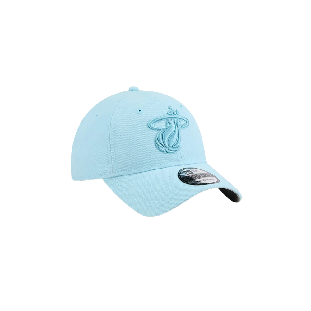 New Era Miami HEAT Light Blue Youth Color Pack Dad Hat - Image 5