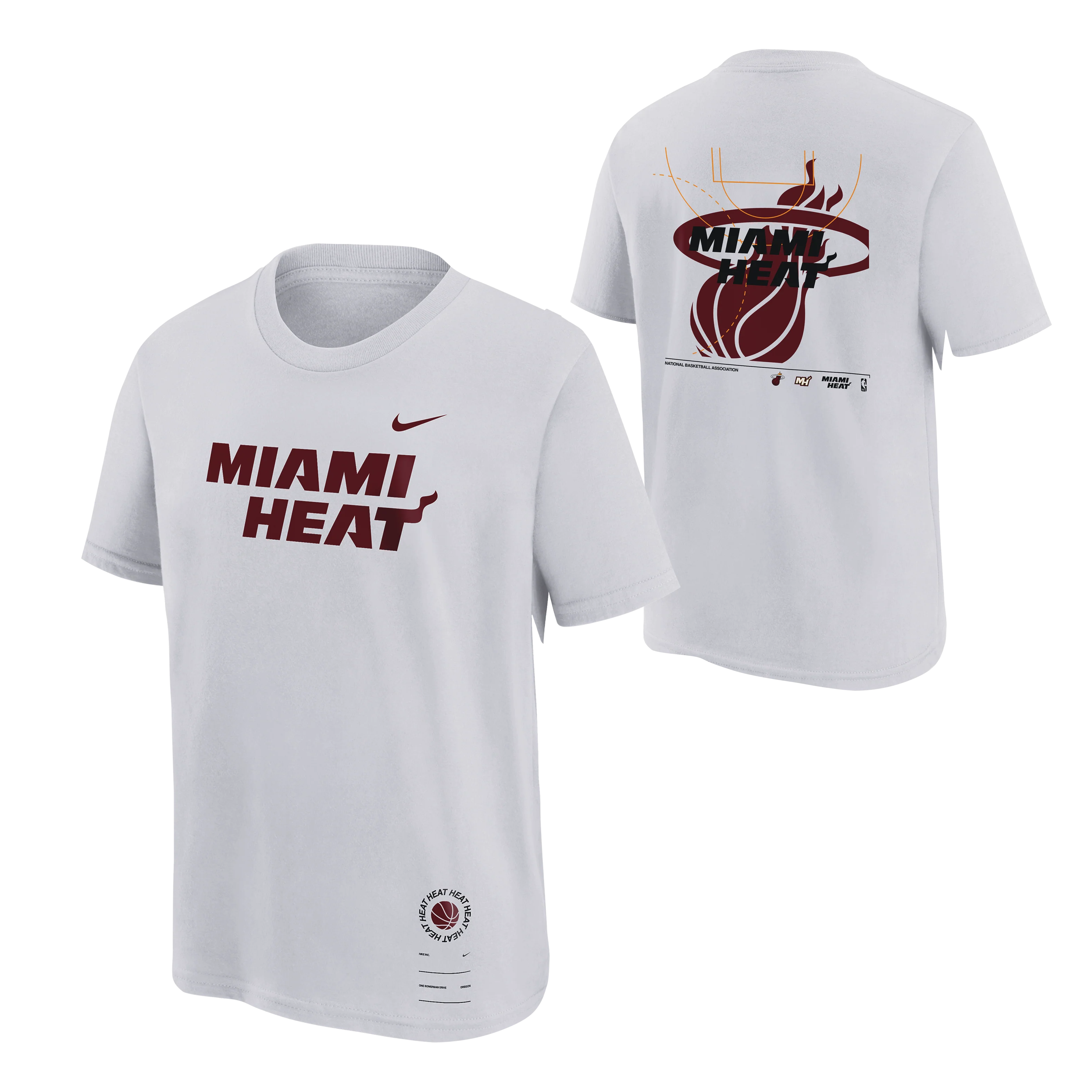Nike Miami HEAT Essential Wordmark Youth Tee - Image 3