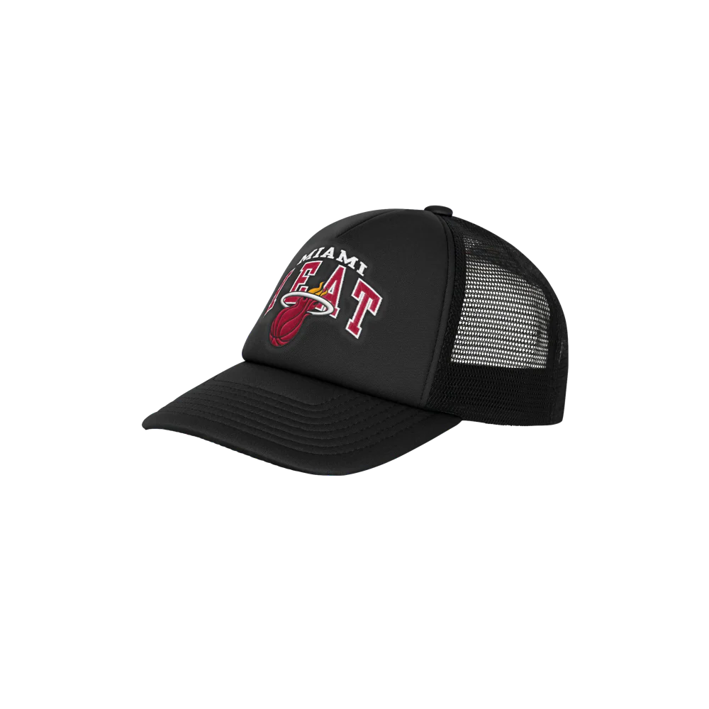 Miami HEAT Youth Foam Trucker Snapback - Image 3