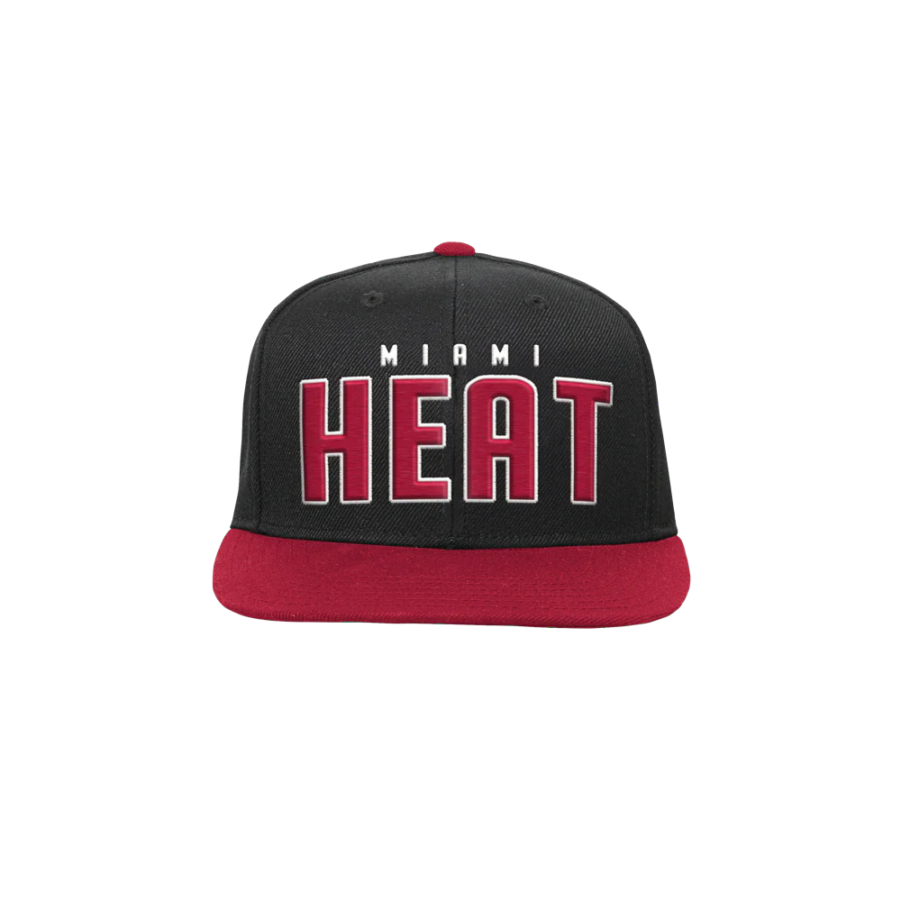 Miami HEAT Lockup Youth Snapback