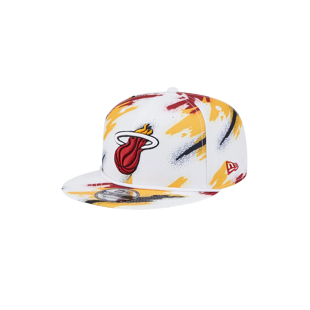 New Era Miami HEAT Youth Paint Snapback - Image 3
