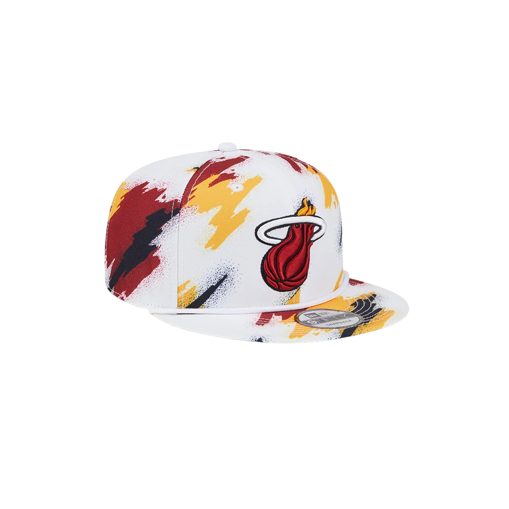 New Era Miami HEAT Youth Paint Snapback - Image 5