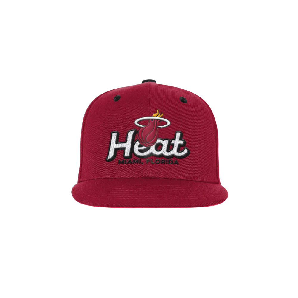 Miami HEAT Red Script Youth Snapback