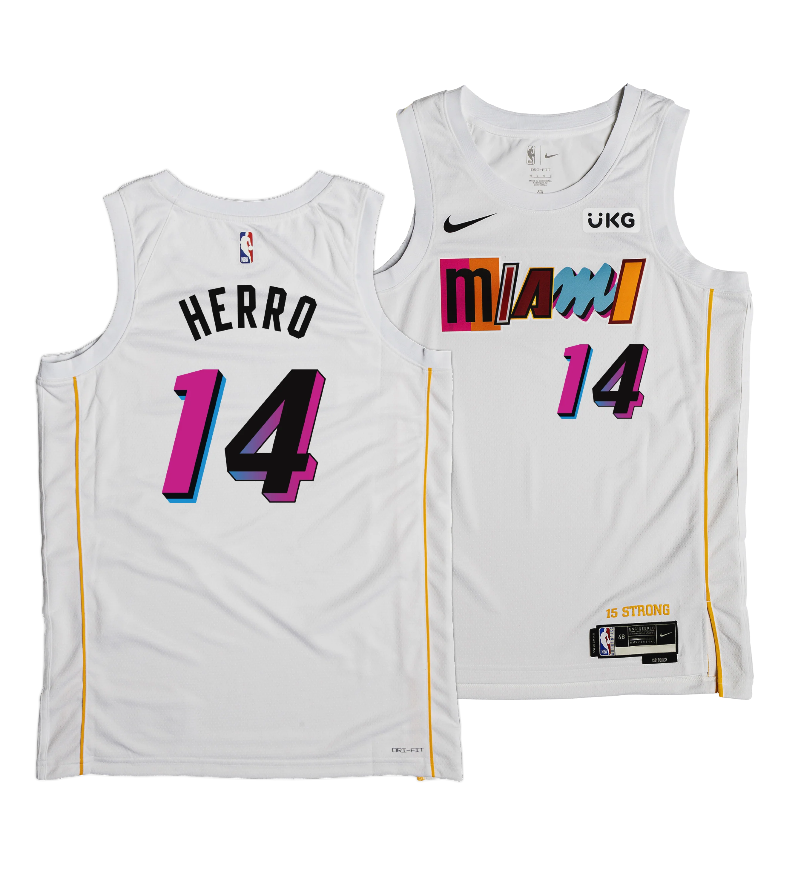 Tyler Herro Nike Miami Mashup Vol. 2 Swingman Jersey - Player's Choice