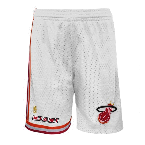 Mitchell & Ness Miami HEAT Hardwood Classic Youth Swingman Shorts