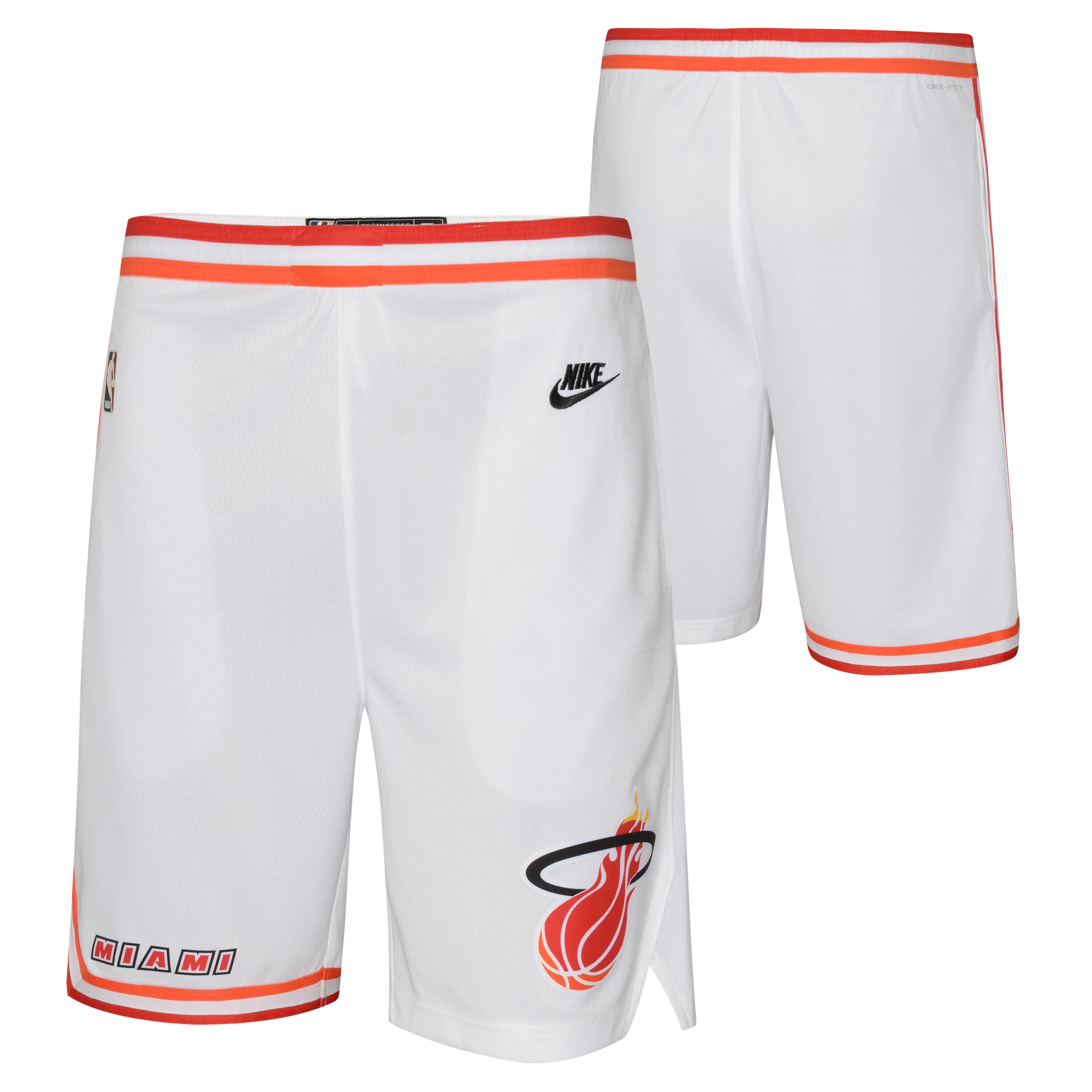 Nike Miami HEAT Classic Edition Youth Swingman Shorts - Image 3