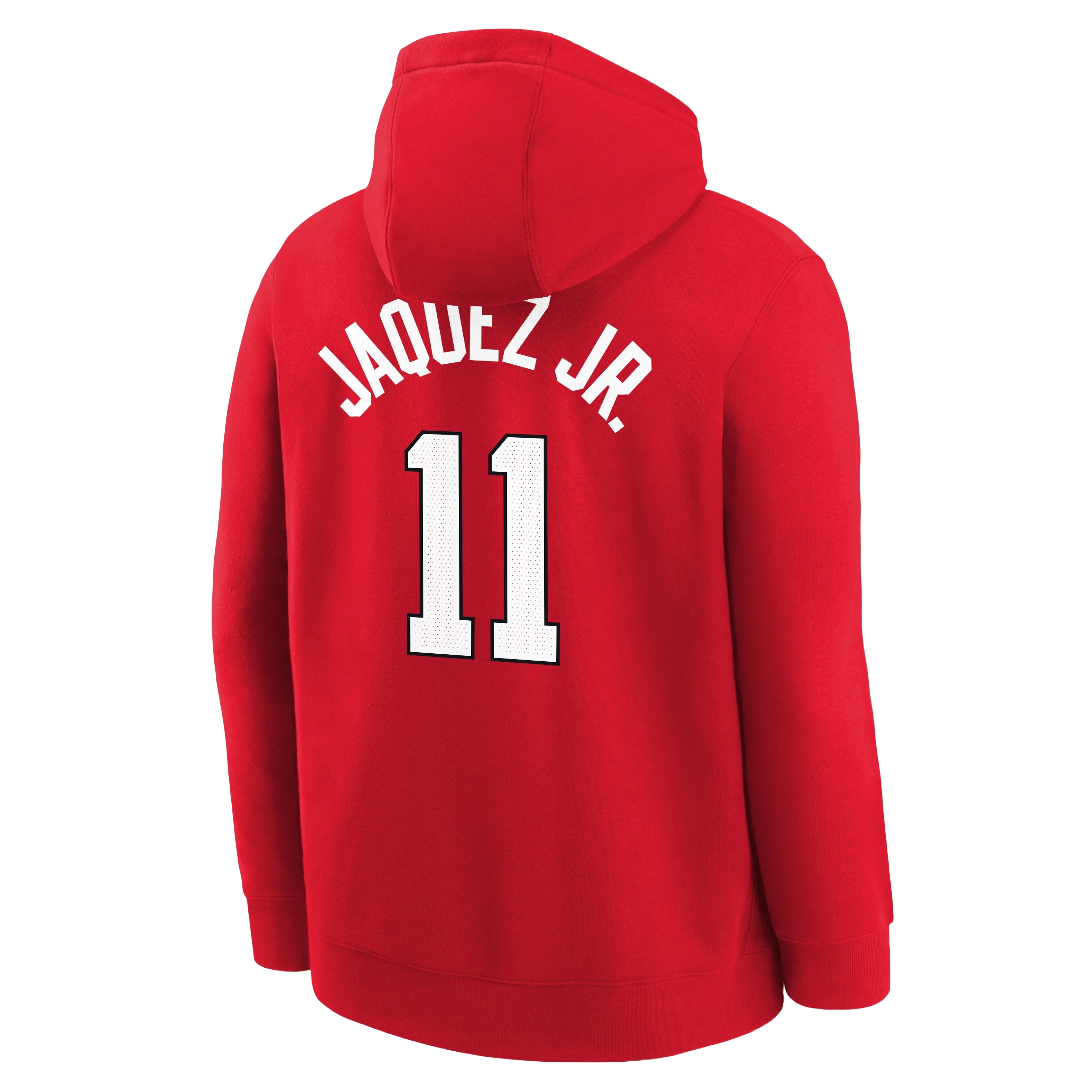 Jaime Jaquez Jr. Nike HEAT Culture: Blood Red Name & Number Youth Hoodie - Image 2