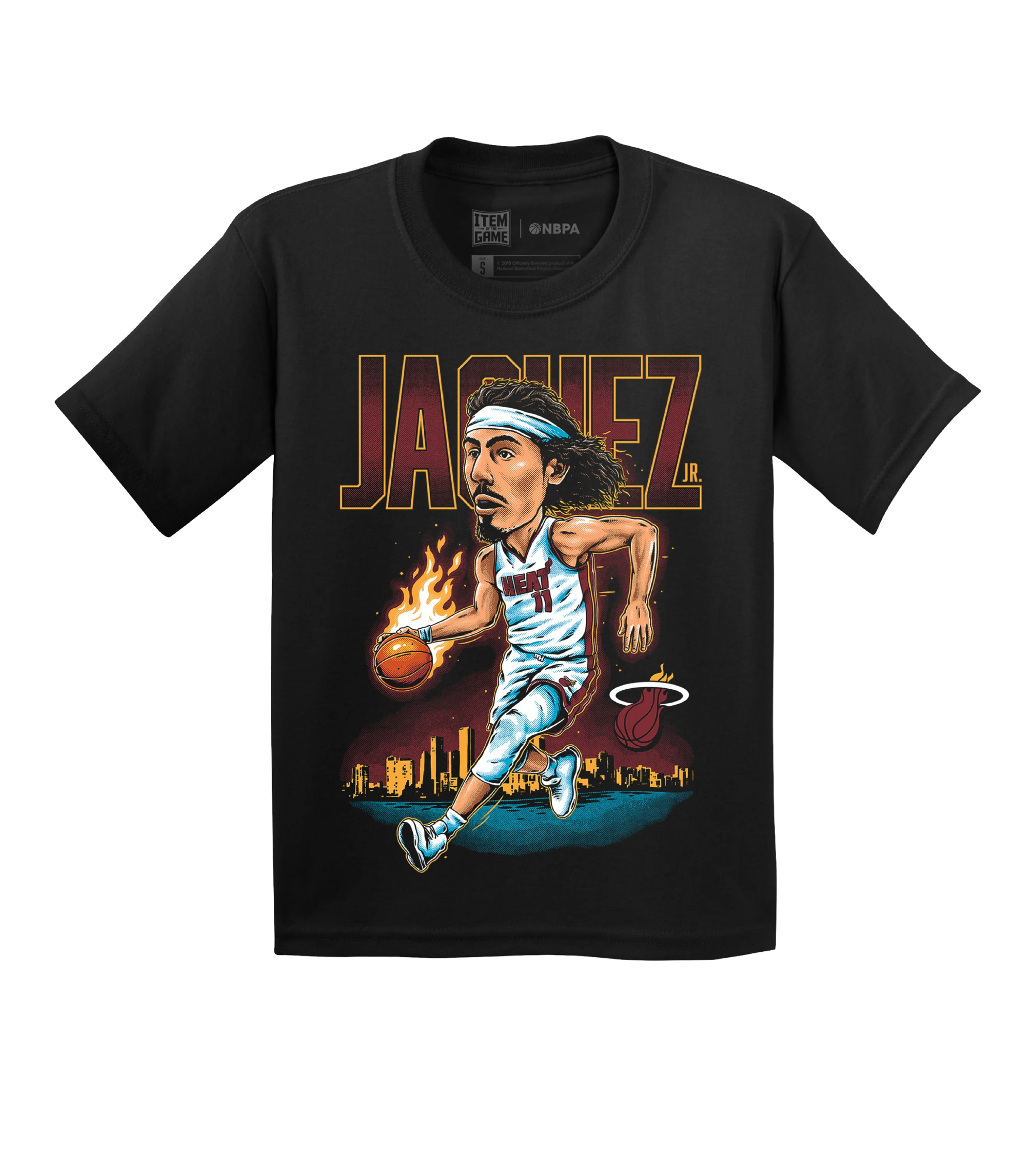 Jaime Jaquez Jr. Miami HEAT City View Youth Tee