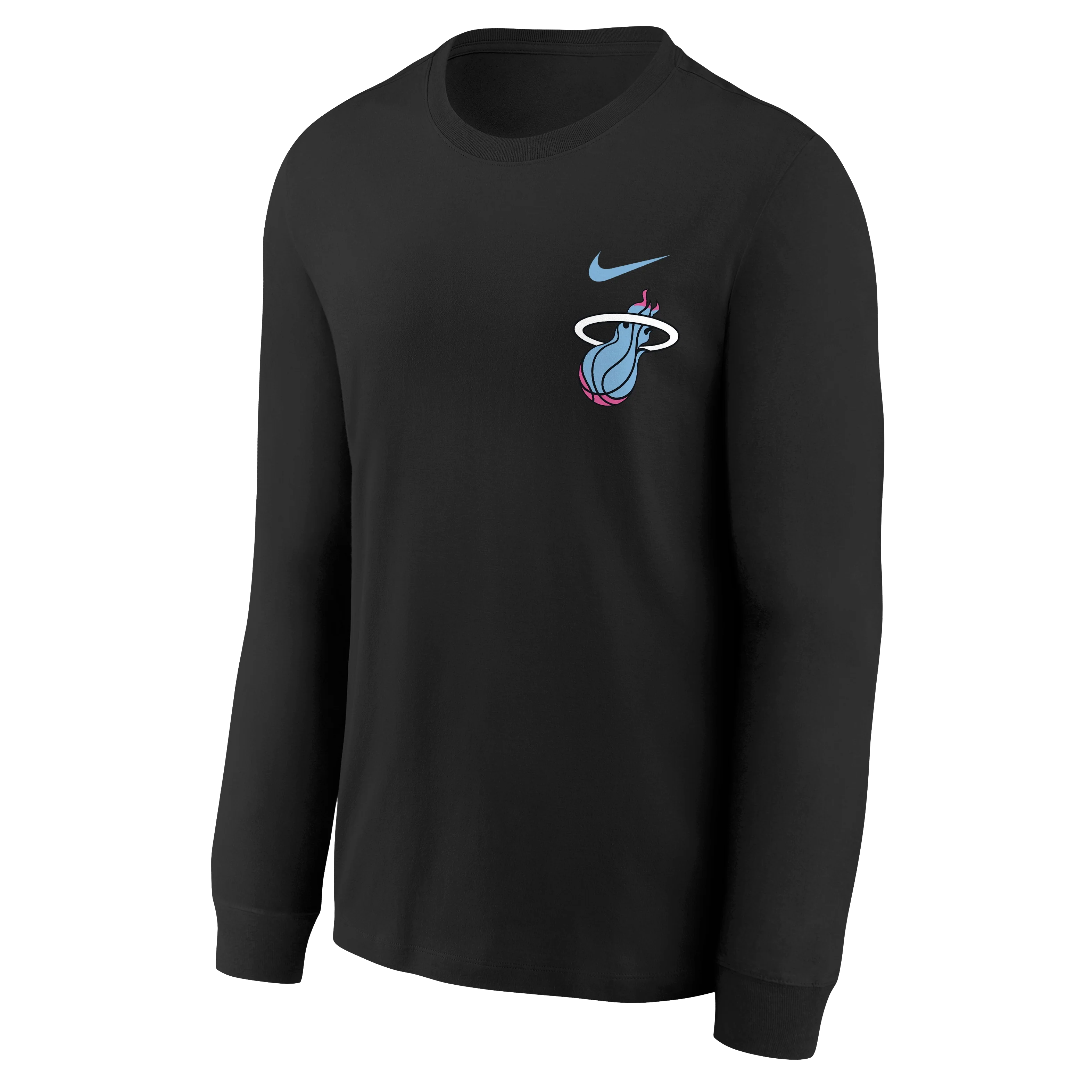 Nike Miami HEAT Original Vice Nights Long Sleeve Youth Tee