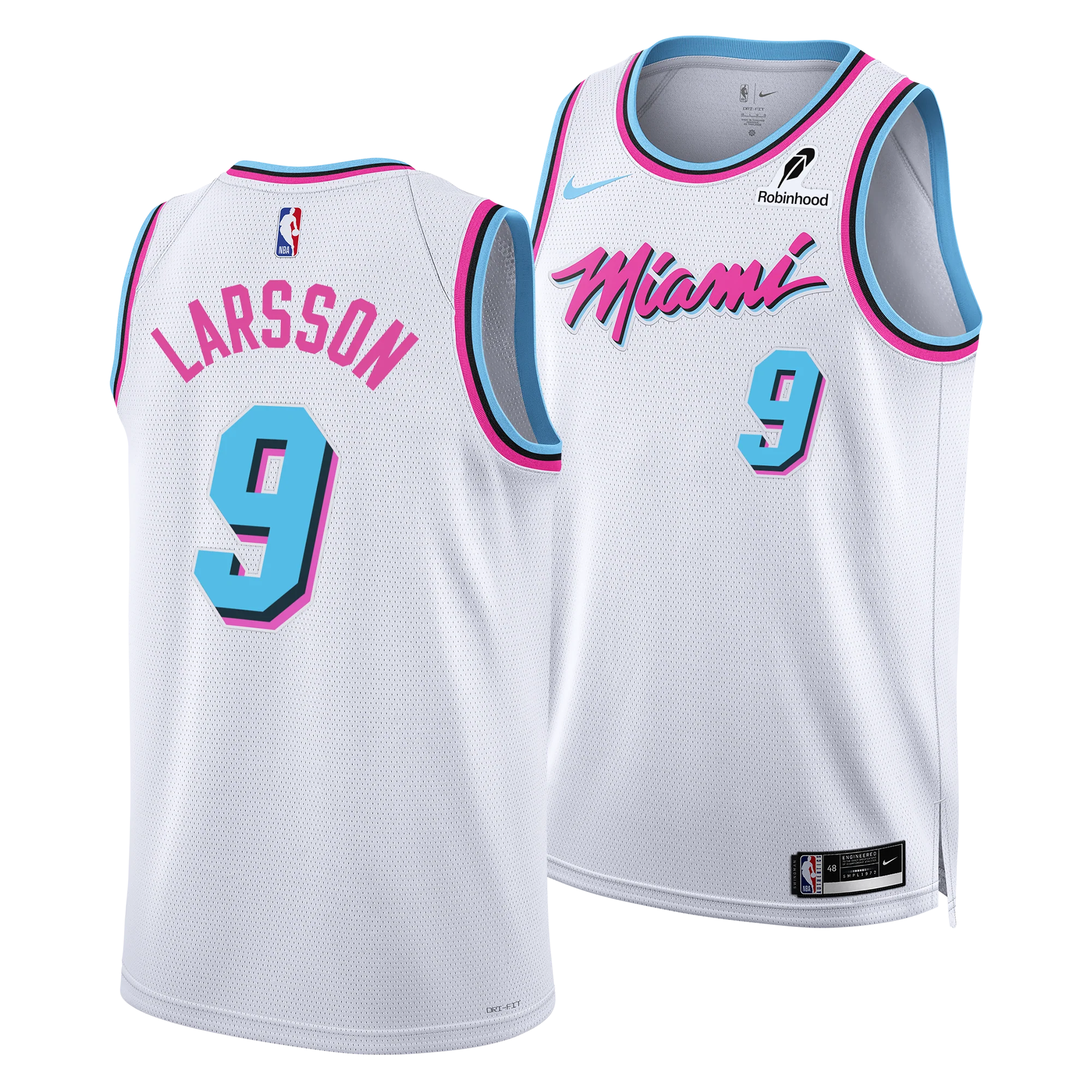 Pelle Larsson Nike Original Vice Youth Swingman Jersey - Image 3