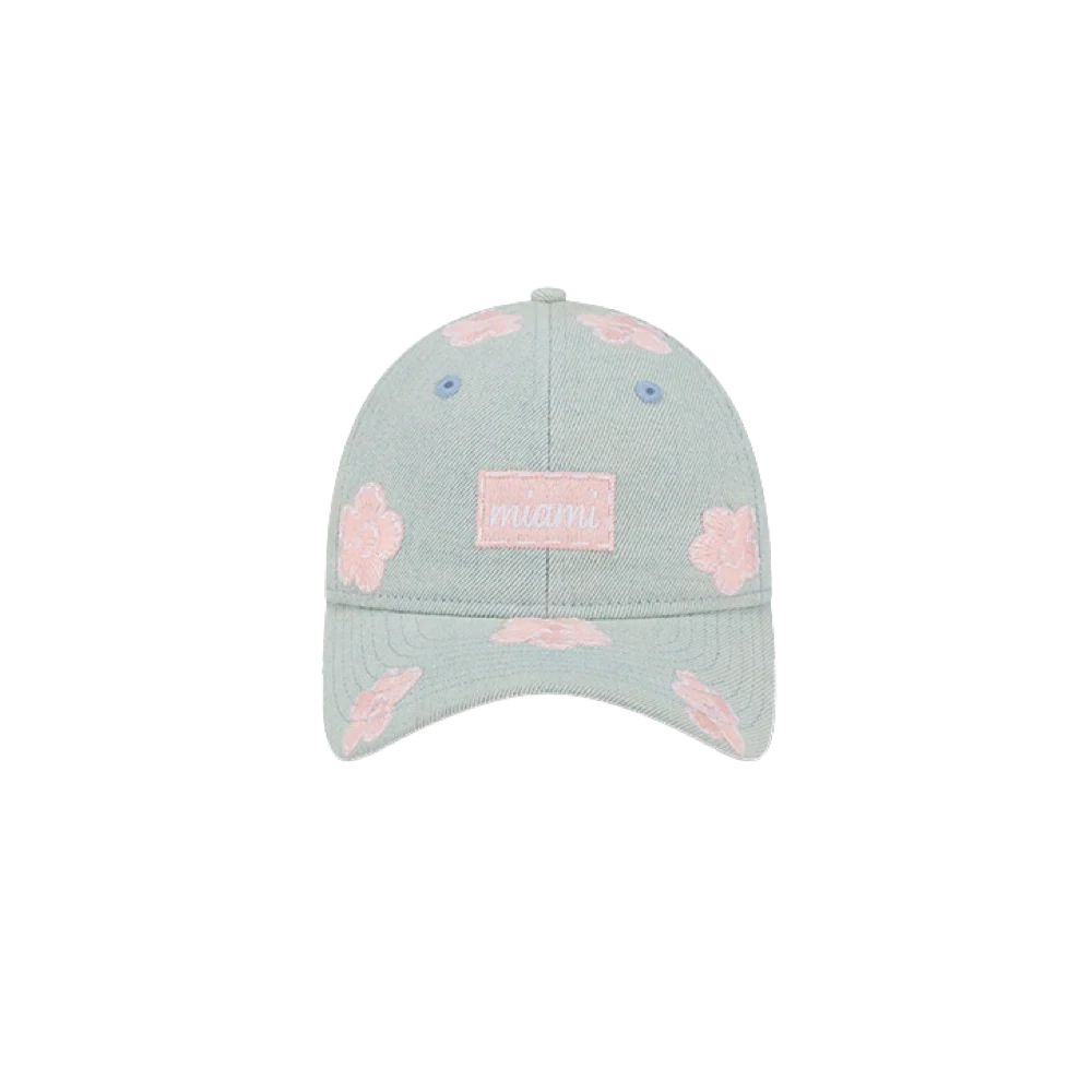 New Era Miami HEAT Floral Youth Dad Hat
