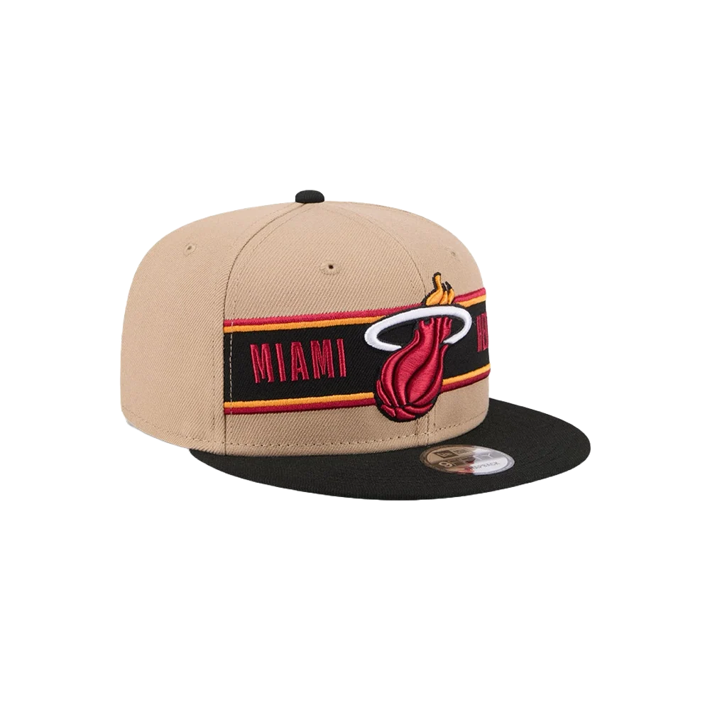 New Era Miami HEAT 2024 Draft Youth Snapback - Image 5
