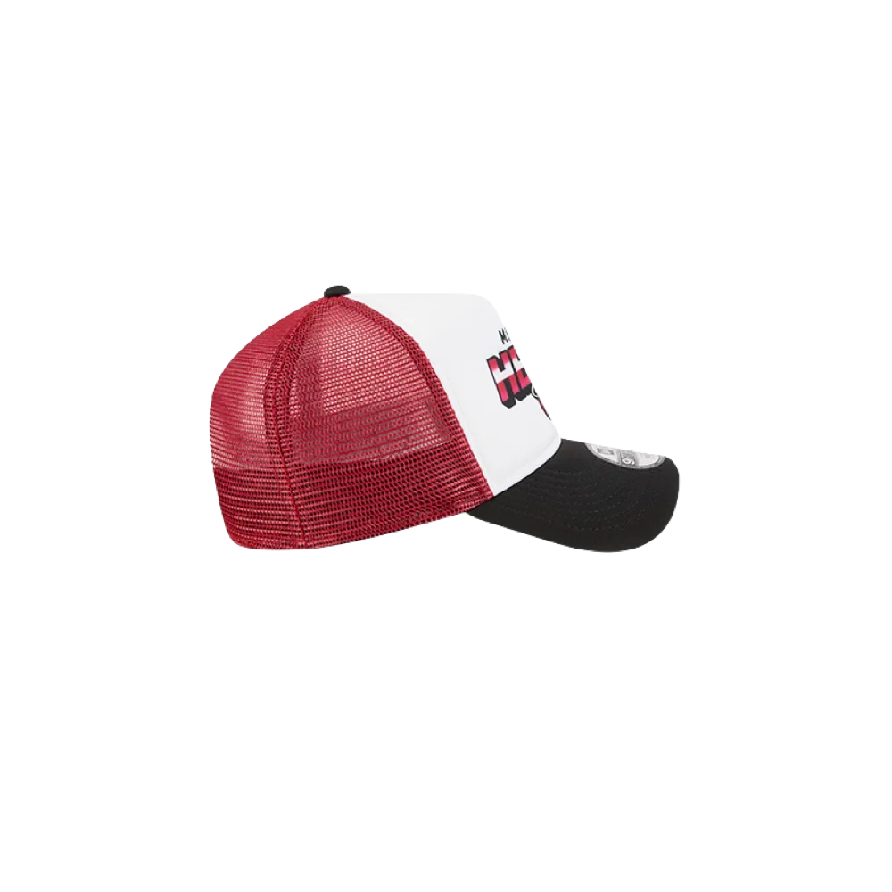New Era Miami HEAT Streak Youth Trucker Snapback - Image 6