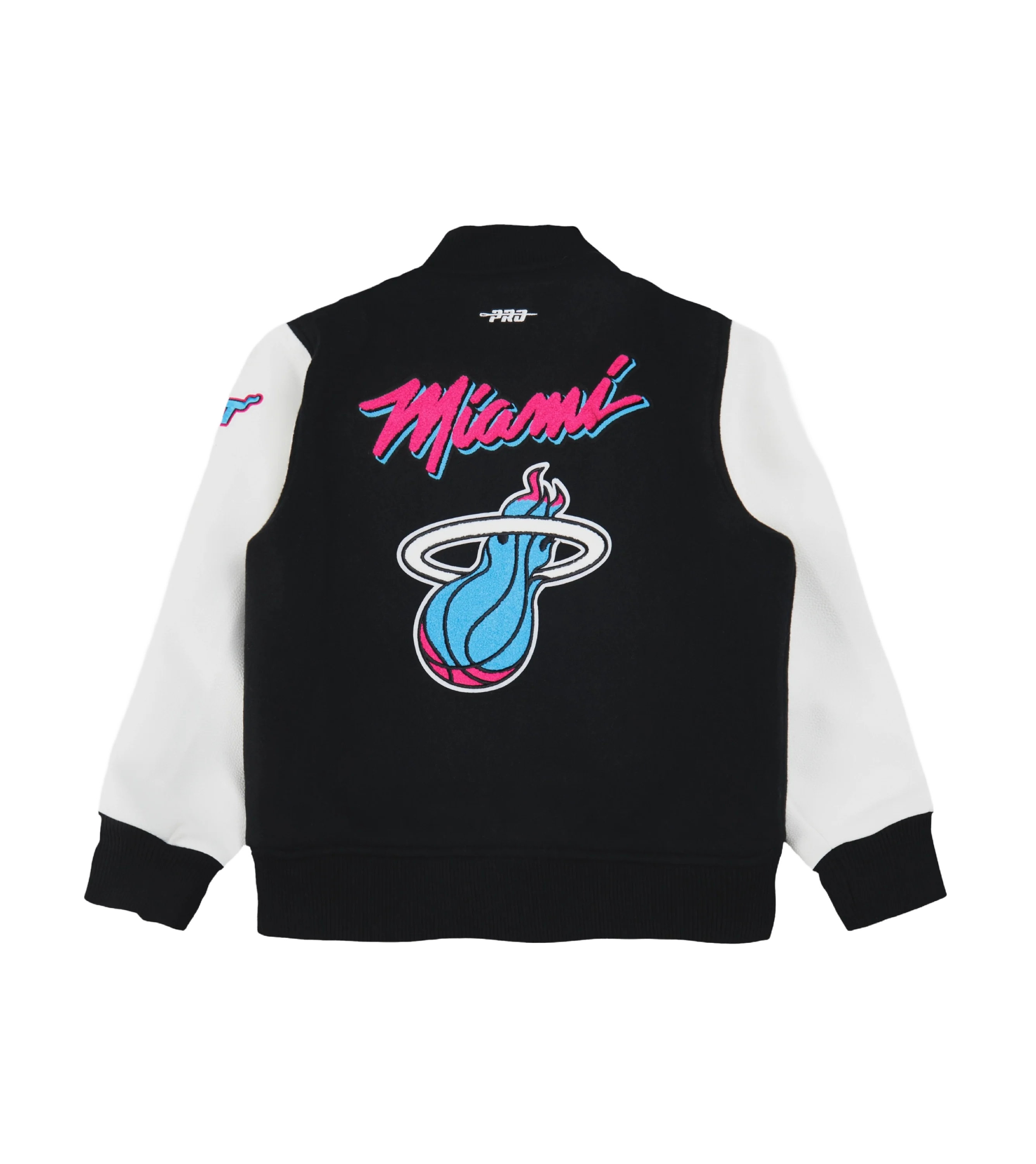 Pro Standard Miami HEAT Original Vice Youth Varsity Jacket - Image 2