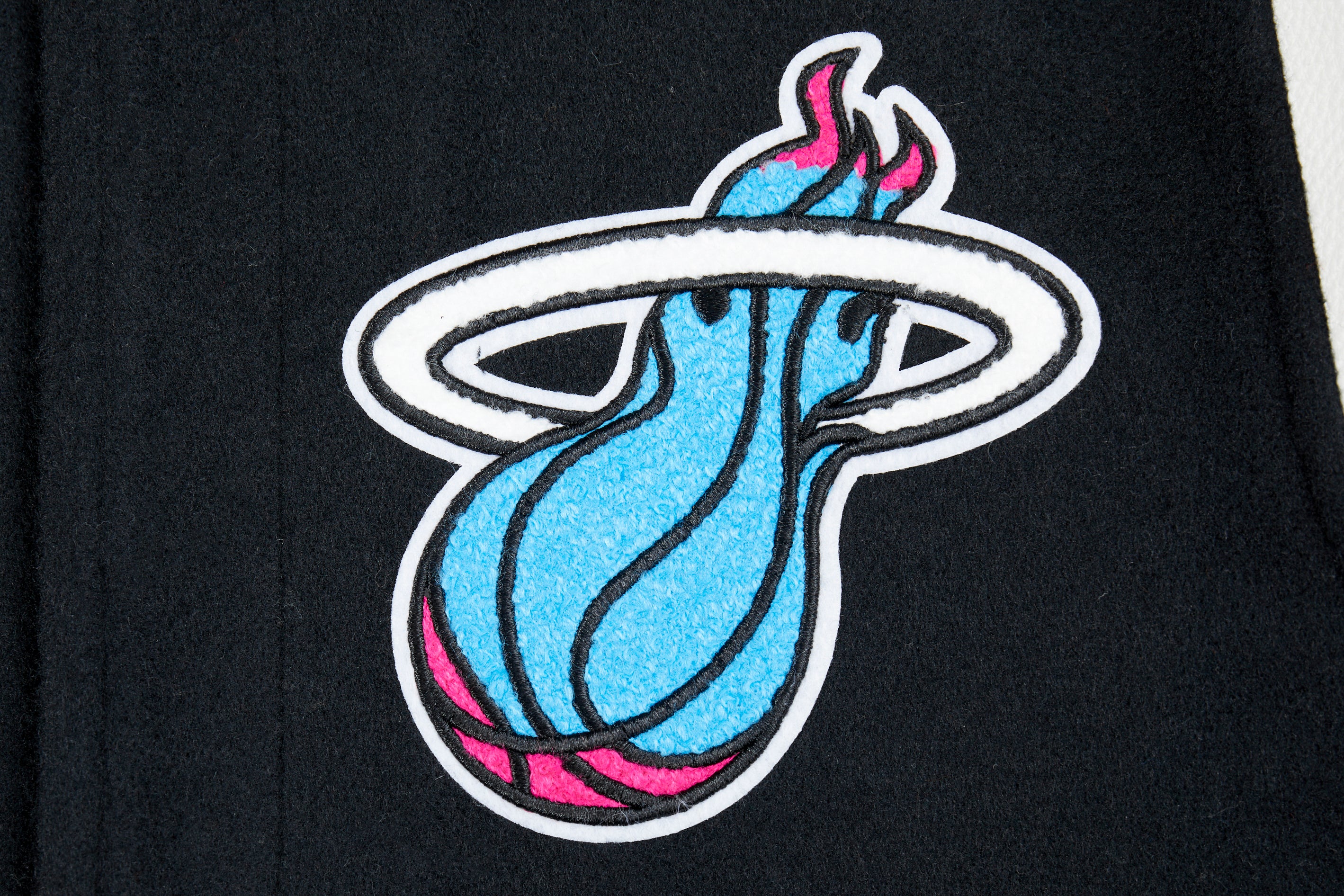 Pro Standard Miami HEAT Original Vice Youth Varsity Jacket - Image 4