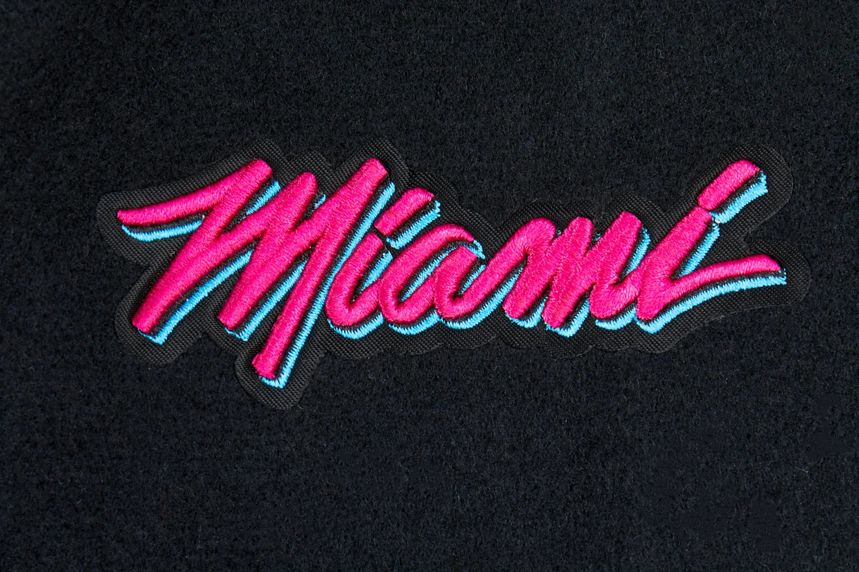 Pro Standard Miami HEAT Original Vice Youth Varsity Jacket - Image 5