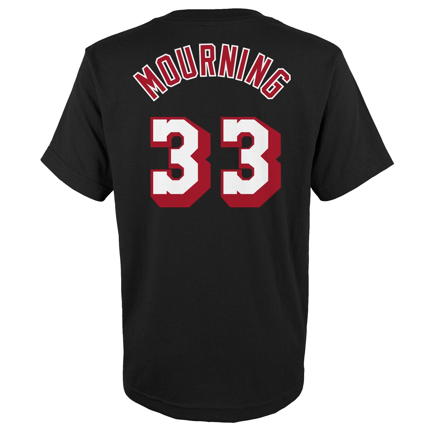 Alonzo Mourning Mitchell and Ness Name & Number Youth Tee - Image 2