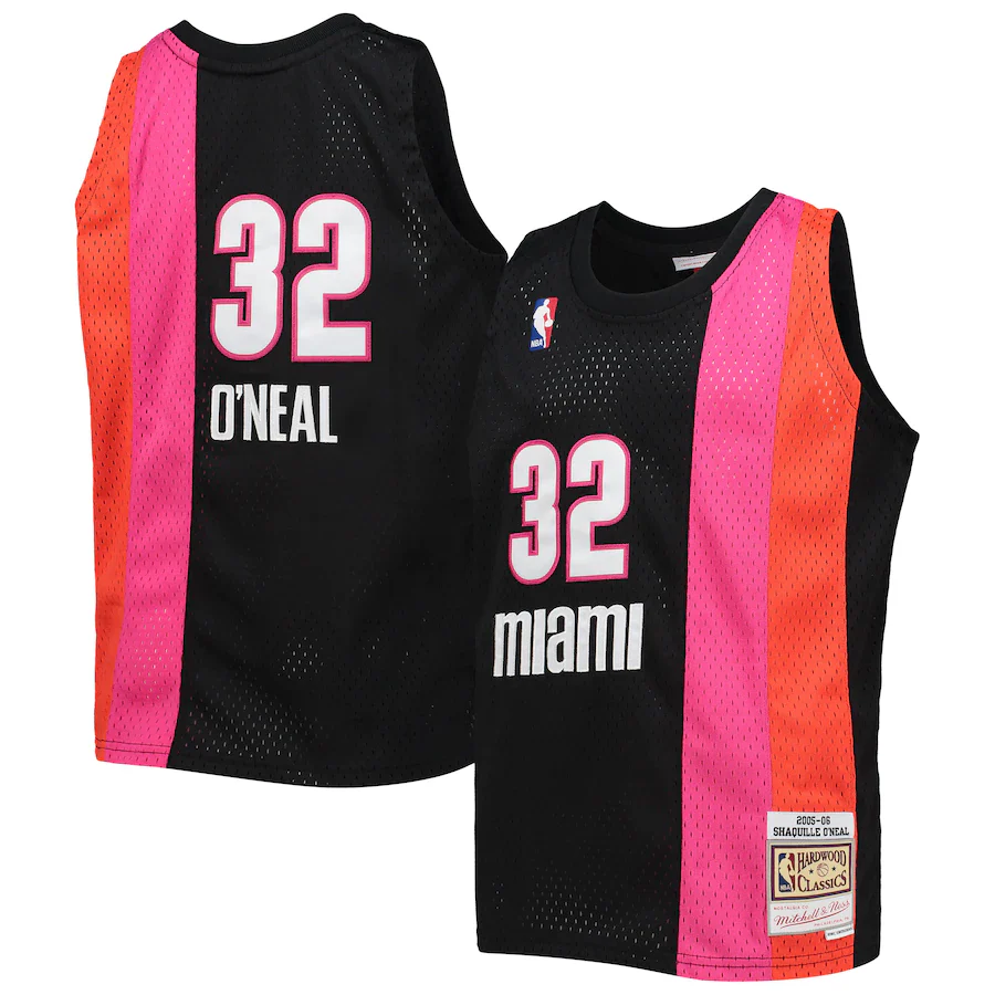 Shaquille O'Neal Mitchell & Ness Floridians Hardwood Classic Swingman Youth Jersey - Image 2