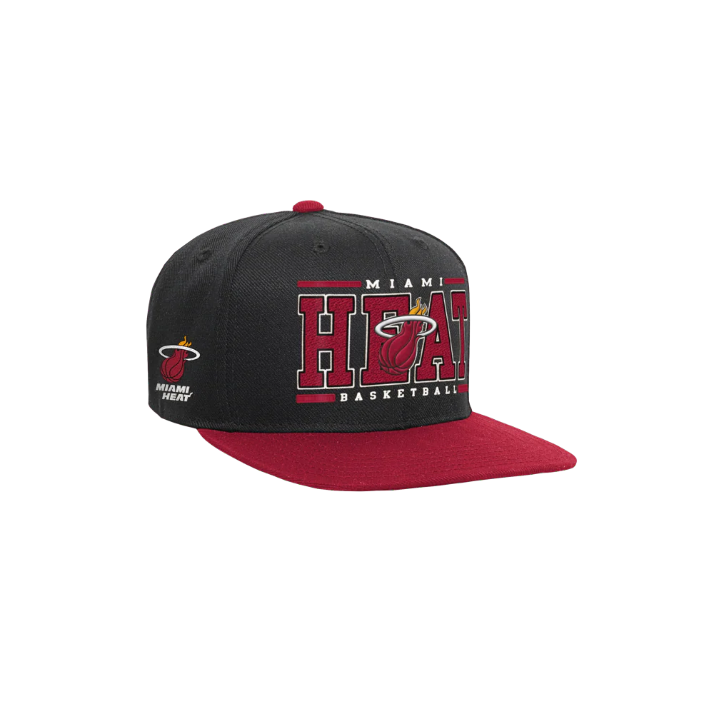 Miami HEAT Retro Basketball Youth Snapback - Image 3