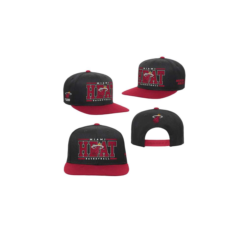 Miami HEAT Retro Basketball Youth Snapback - Image 5