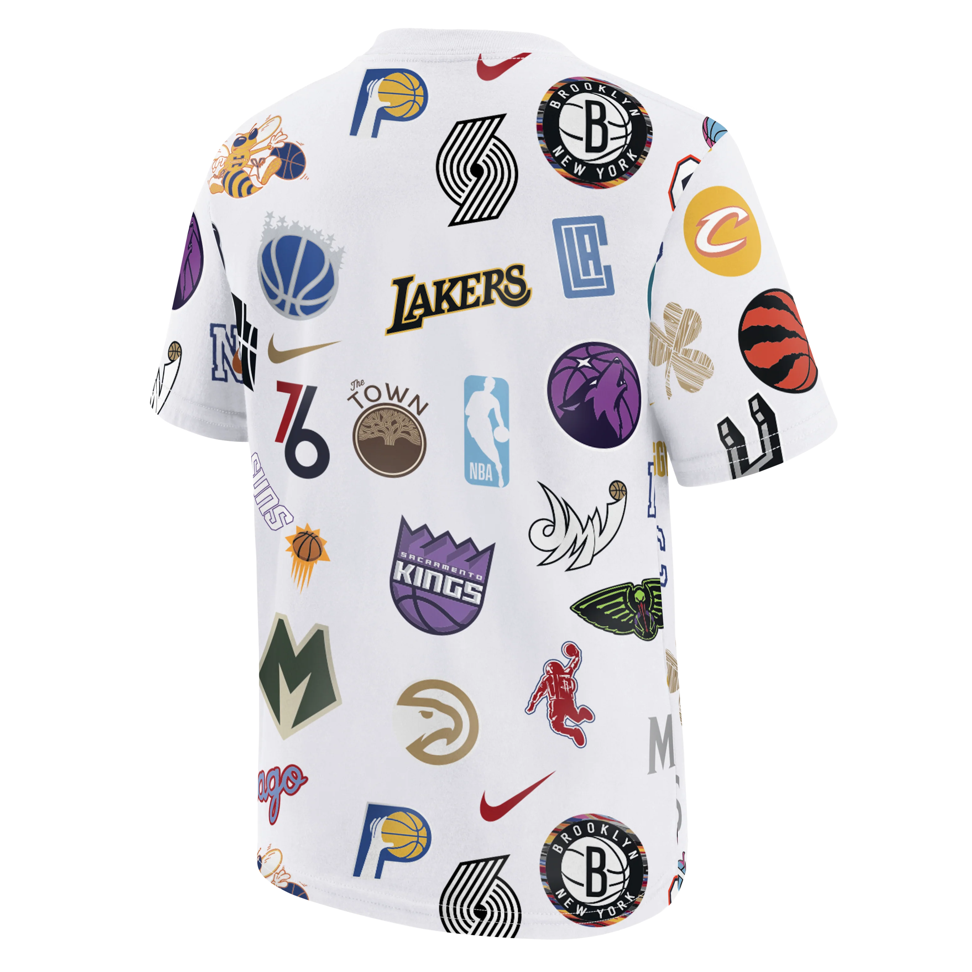 Nike NBA Allover Original Vice Nights Logo Youth Tee - Image 2