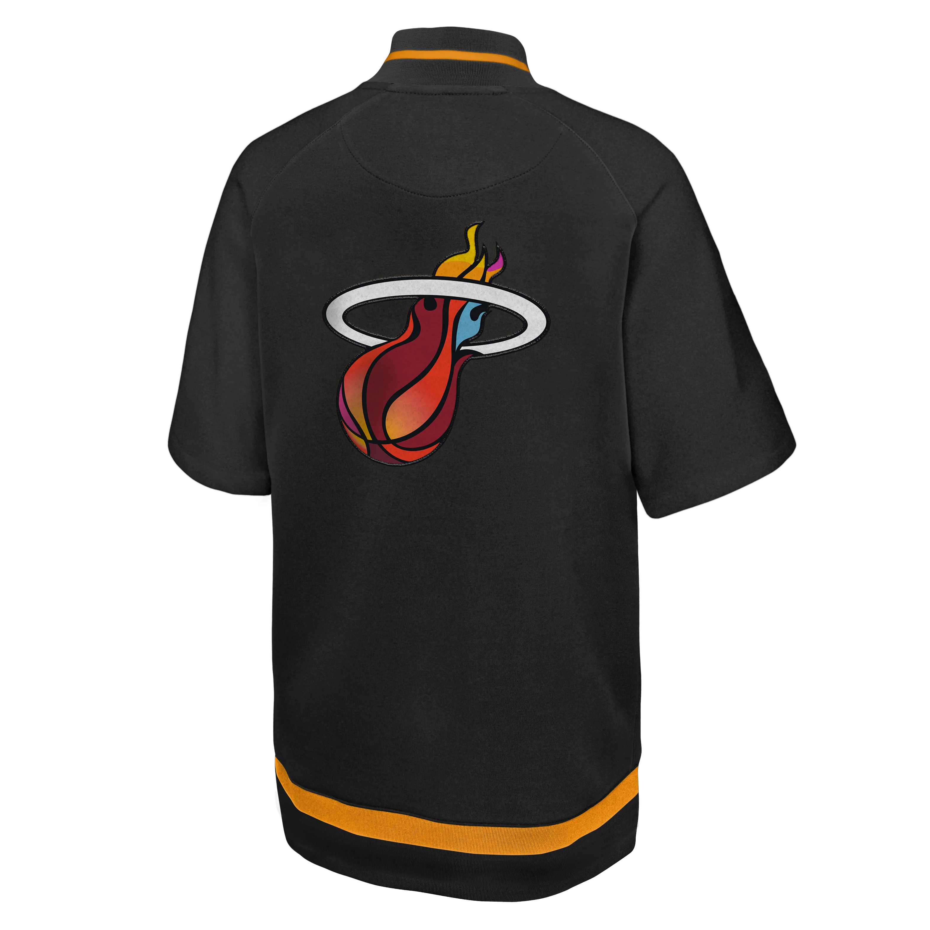 Nike Miami HEAT Mashup Showtime Short-Sleeve Youth Jacket - Image 3