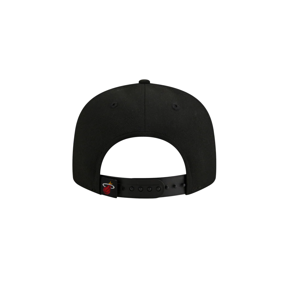 New Era Miami HEAT Black Splatter Youth Snapback - Image 2